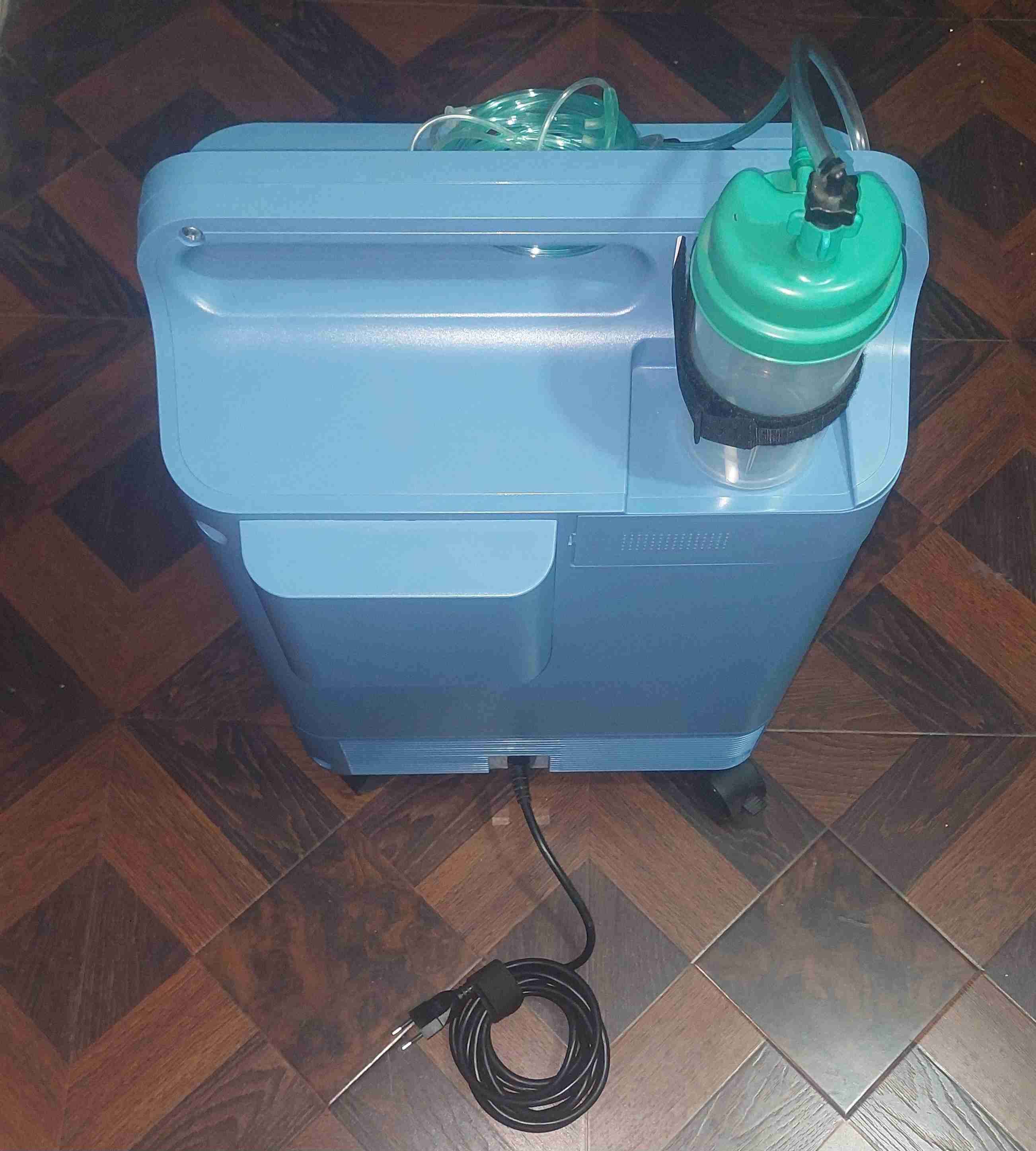 Concentrador de oxígeno azul - miniatura 2