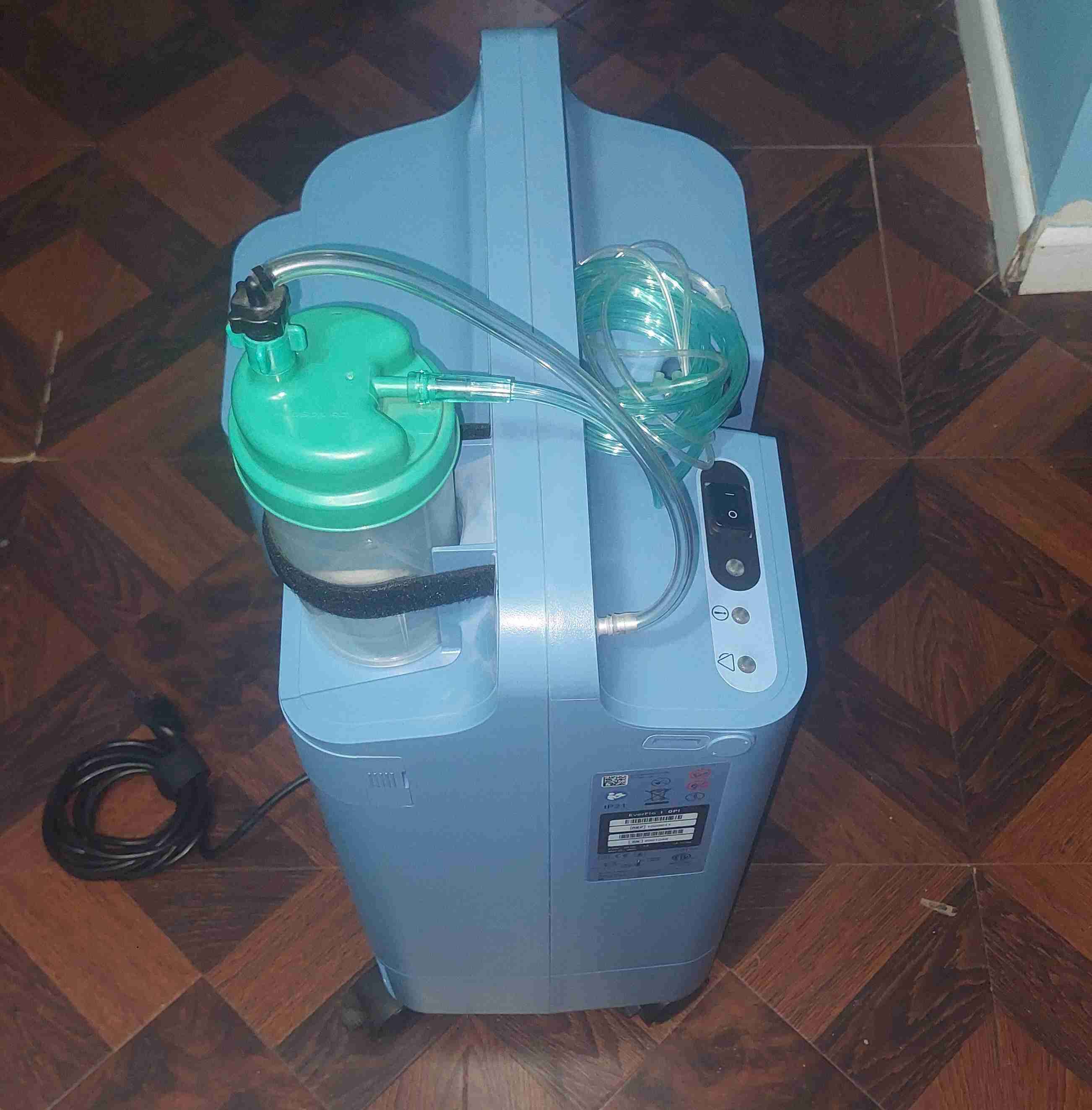 Concentrador de oxígeno azul - miniatura 4