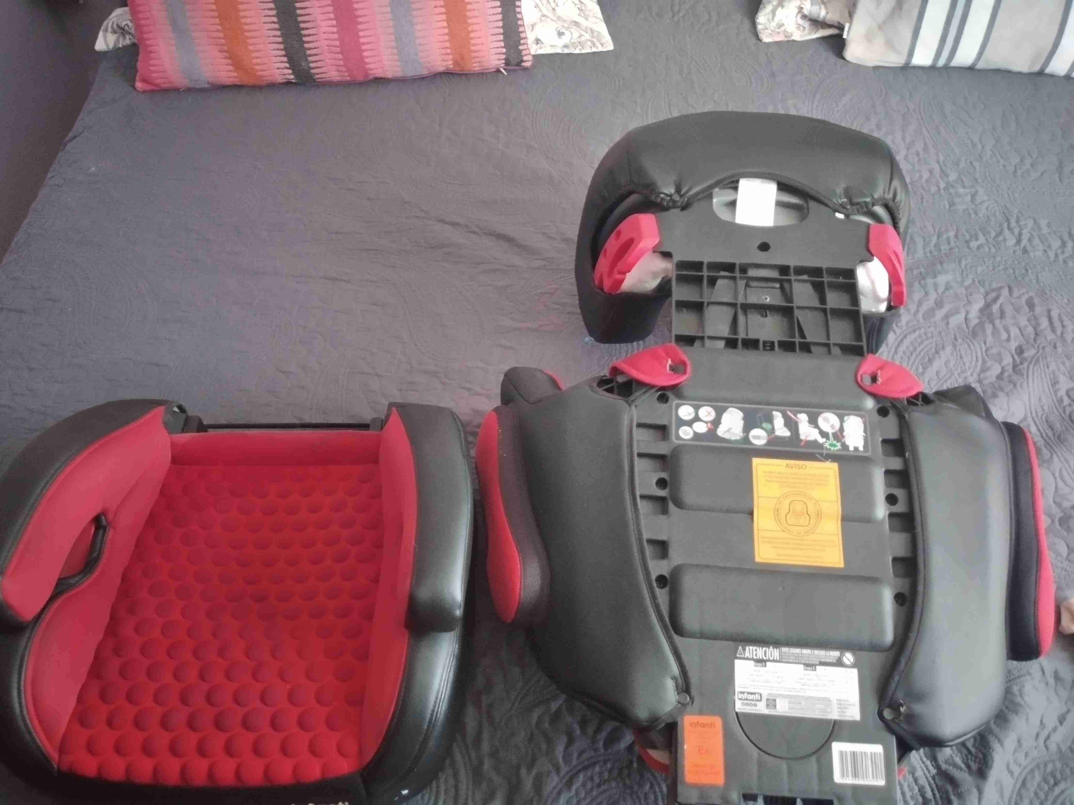 Silla de auto Infanti roja - miniatura 6