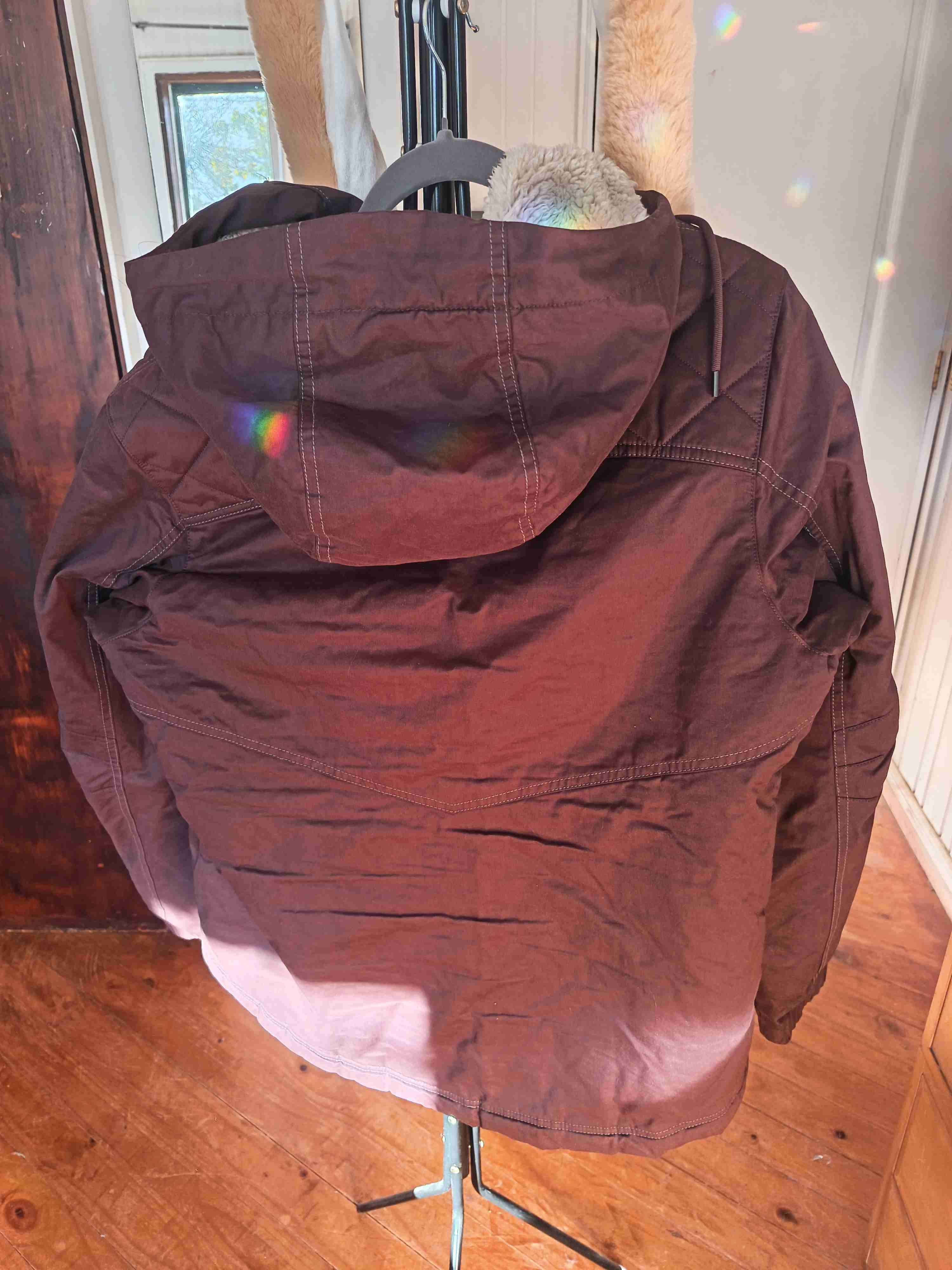 Chaqueta Kühl original marrón con capucha - miniatura 3