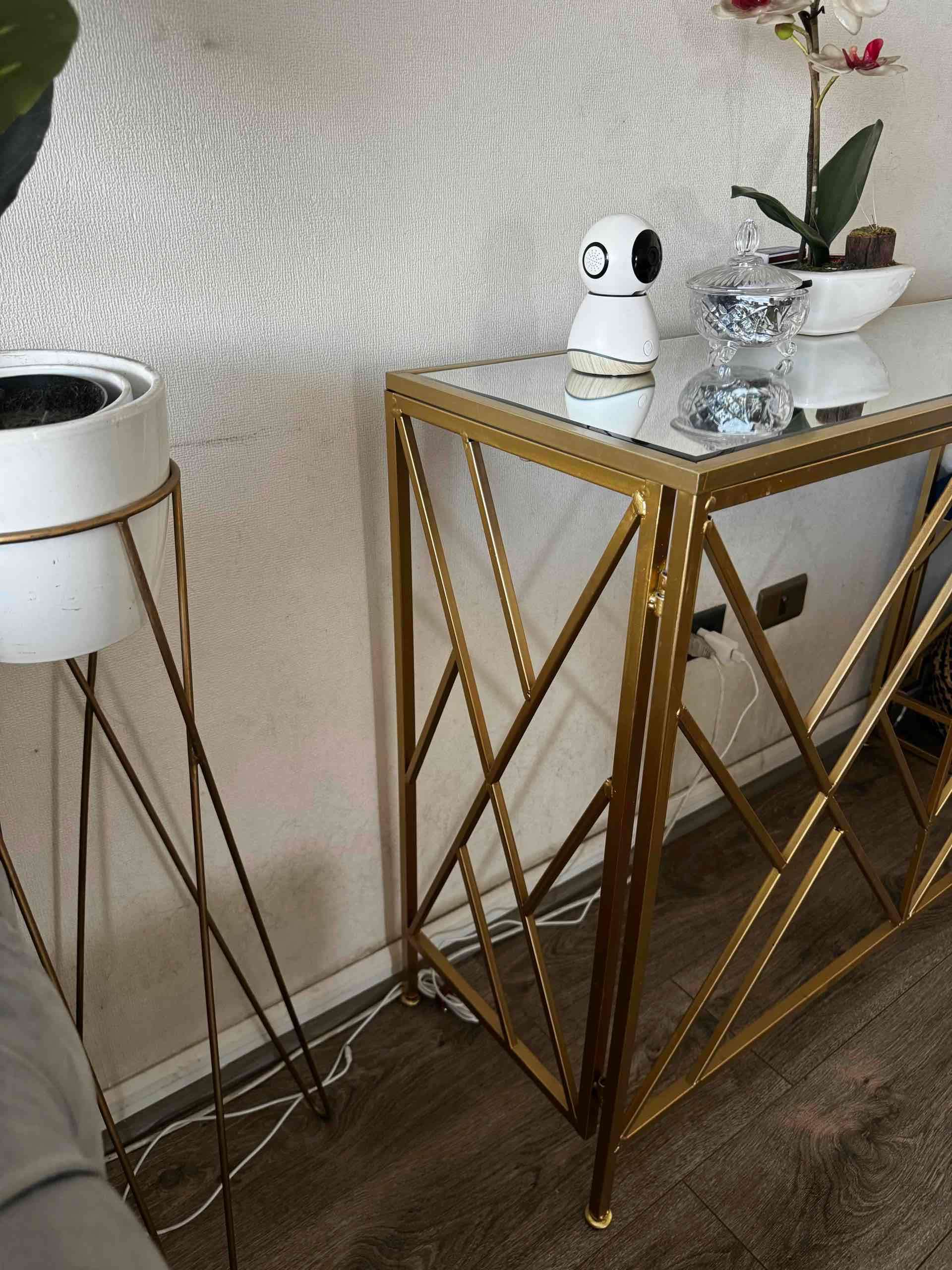 Arrimo dorado moderno - miniatura 4