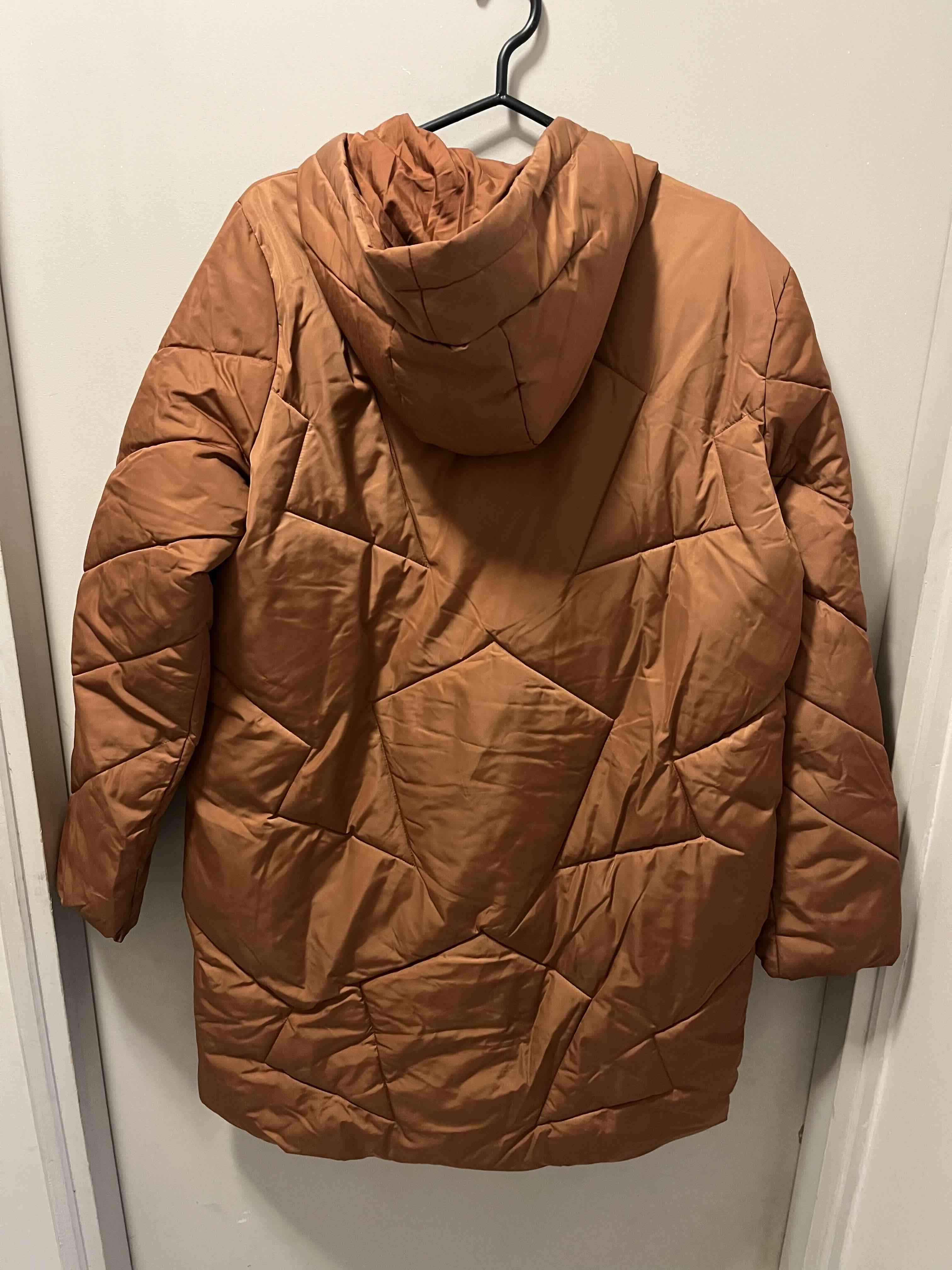 Abrigo acolchado marrón - miniatura 2