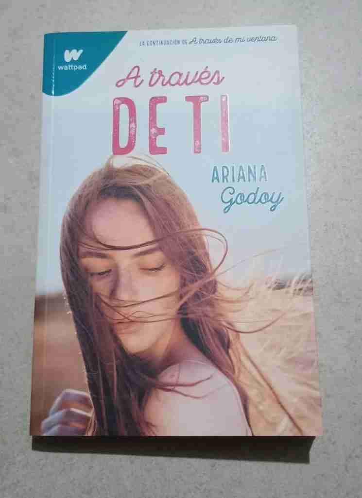 Libro 'A través de ti' Ariana Godoy