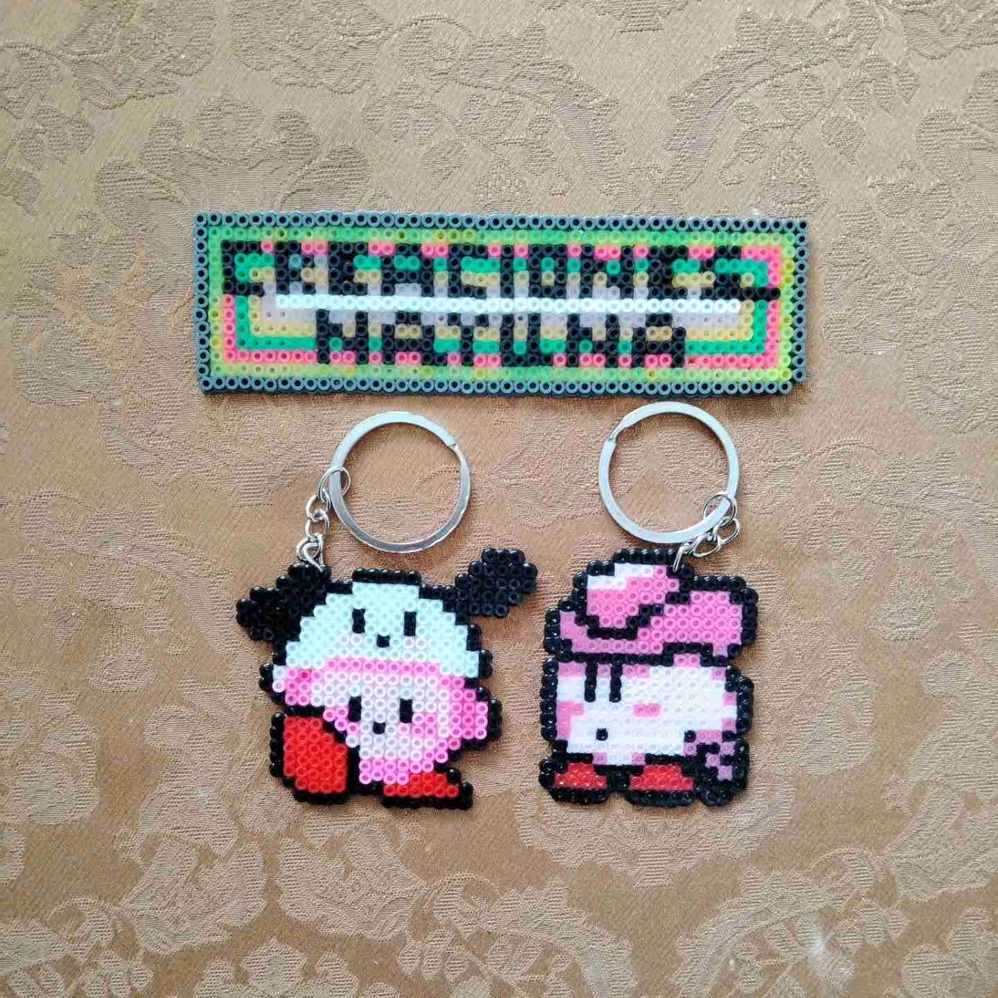 Llavero figuras pixeladas - miniatura 3