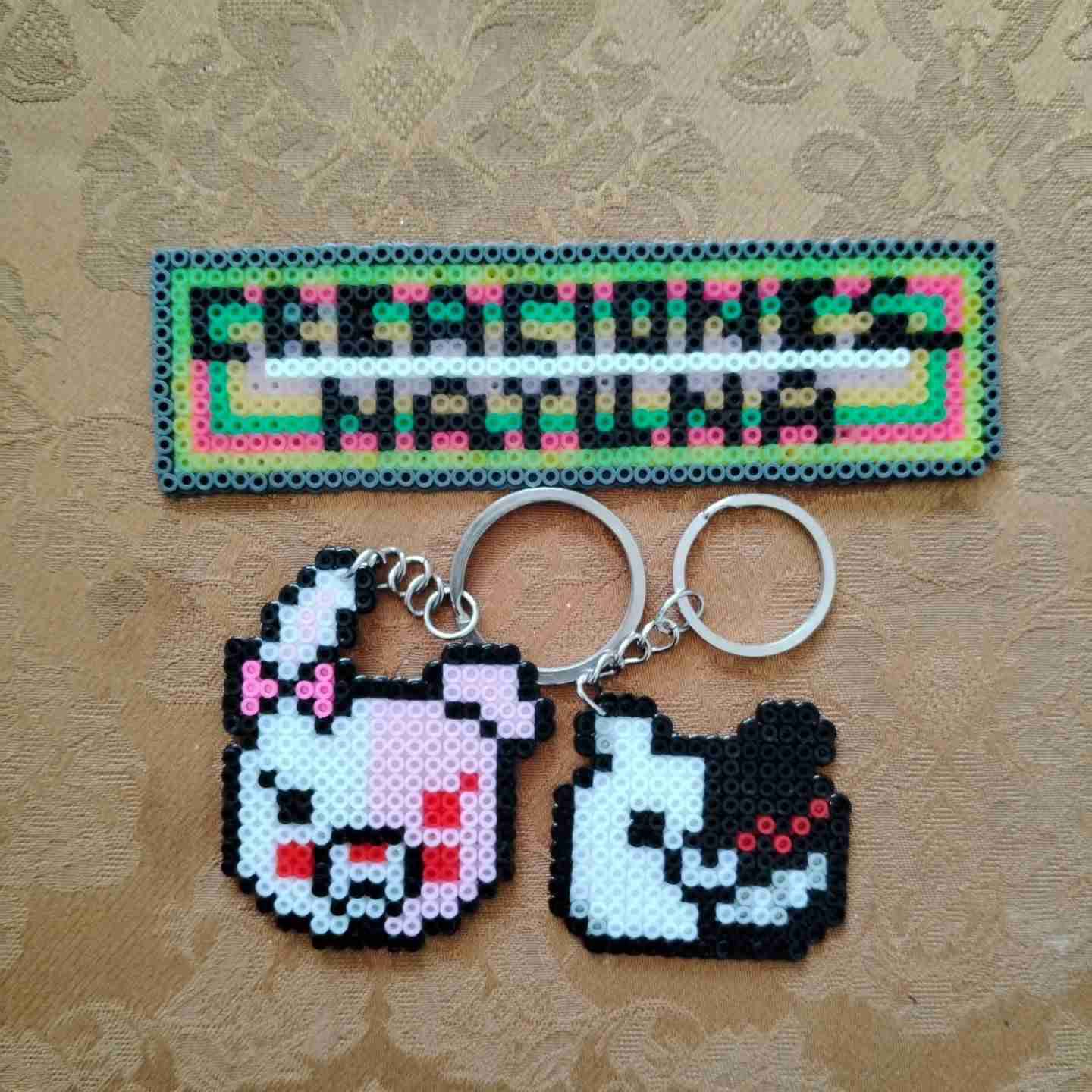 Llavero figuras pixeladas - miniatura 4