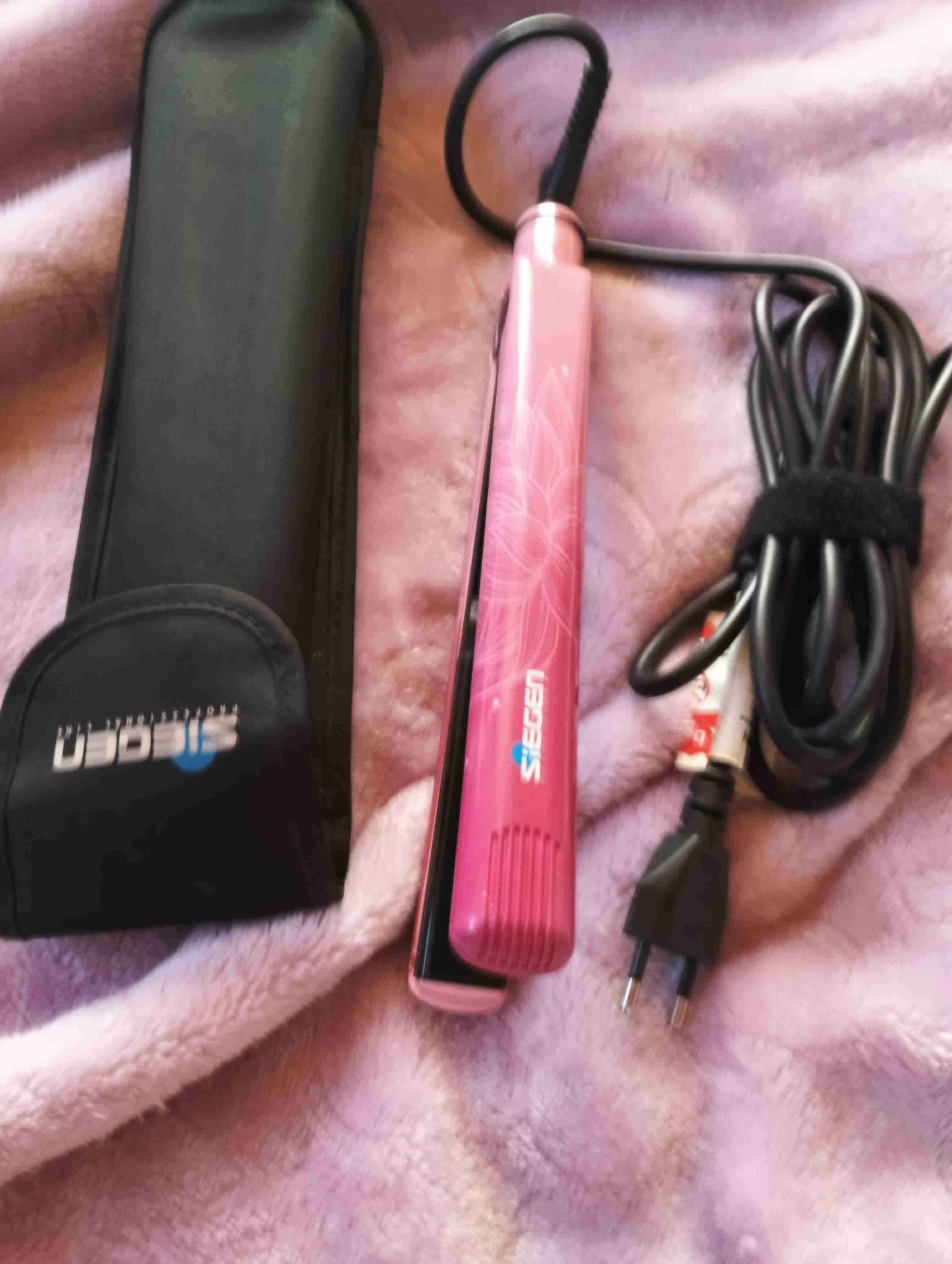 Plancha de pelo rosa Siegen