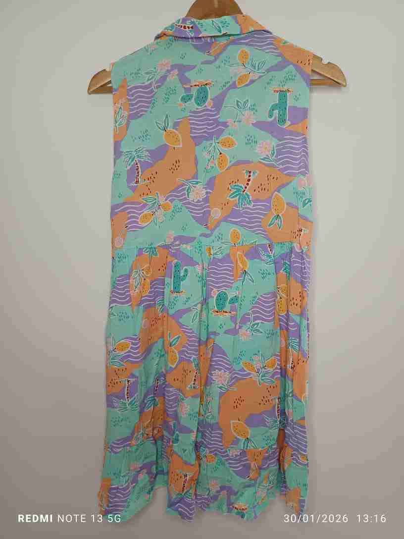 Vestido sin mangas colorido - miniatura 2