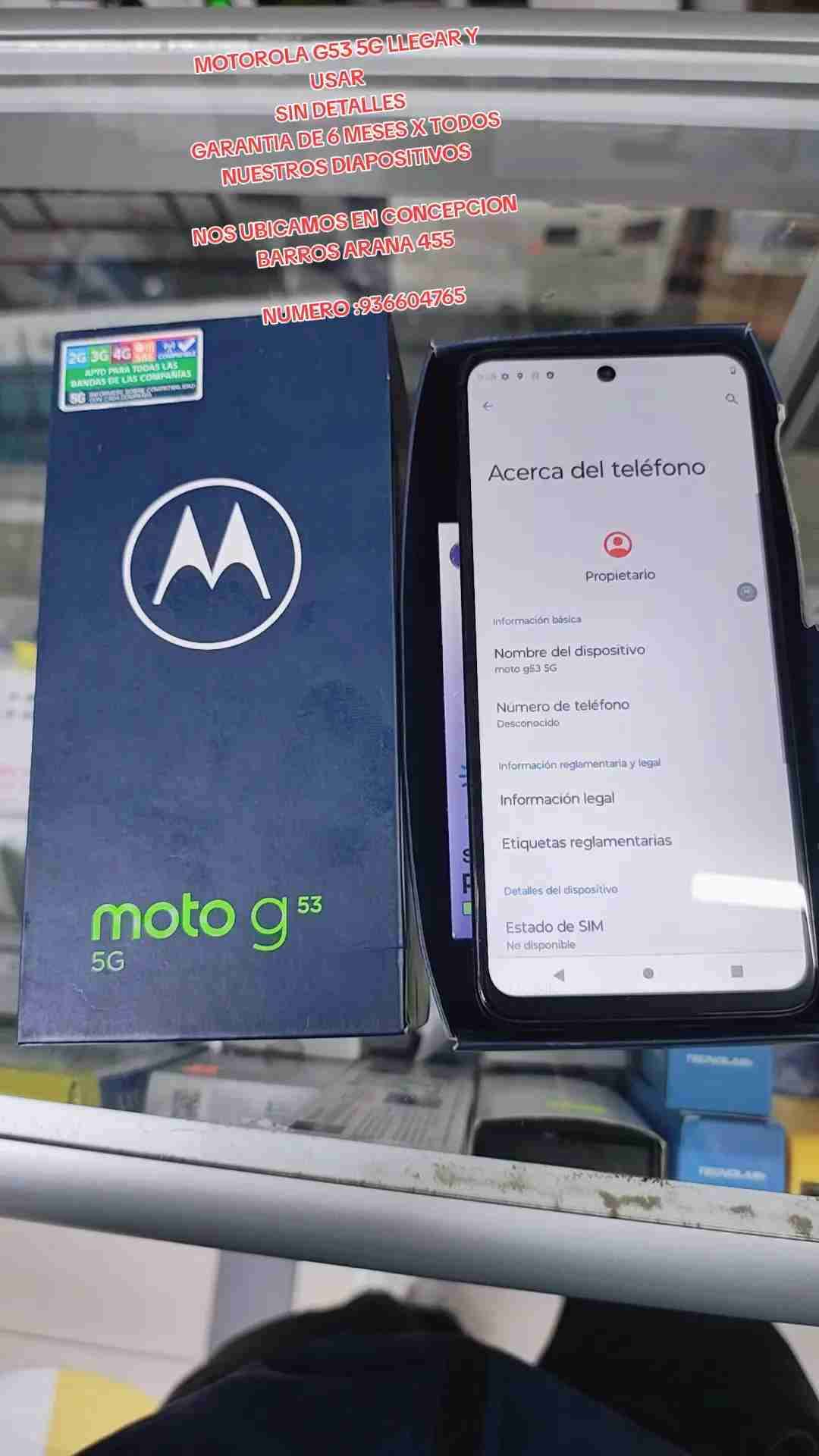 Motorola G53 5G sin detalles