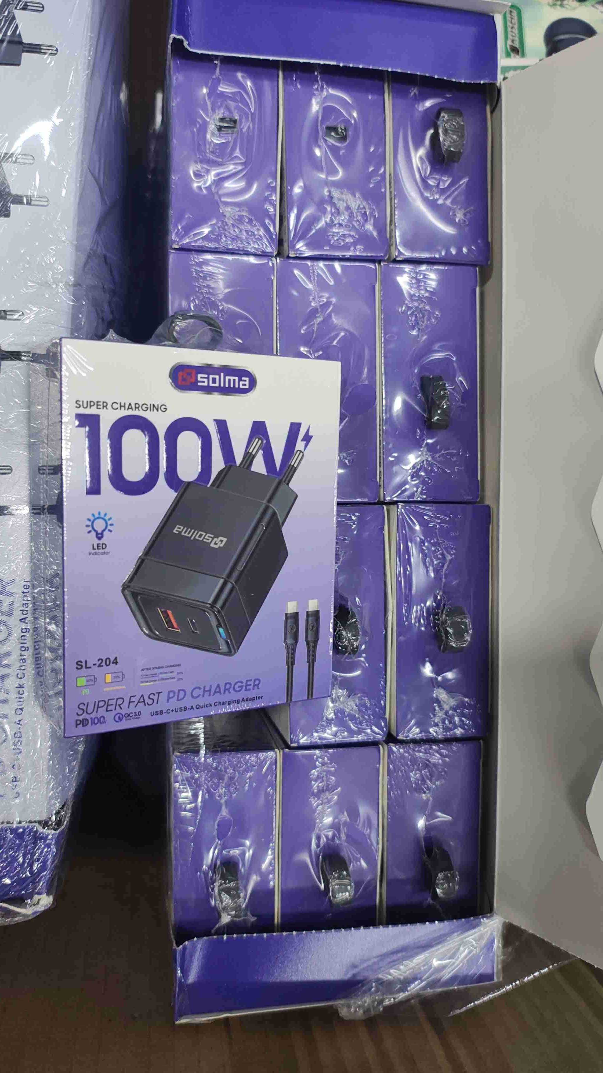 Cargador rápido Solma 100W