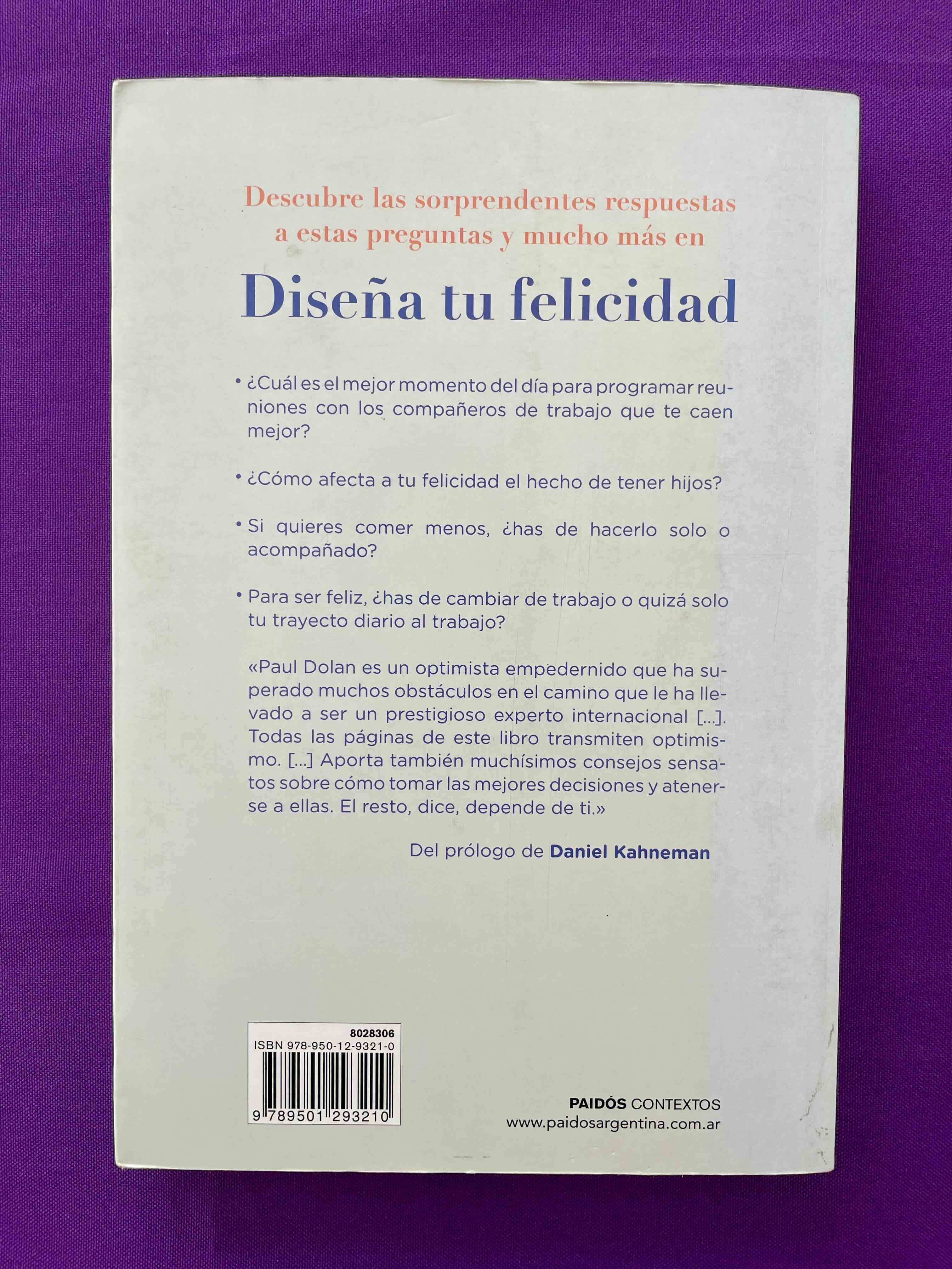 Libro “Diseña tu felicidad” de Paul Dolan - miniatura 2