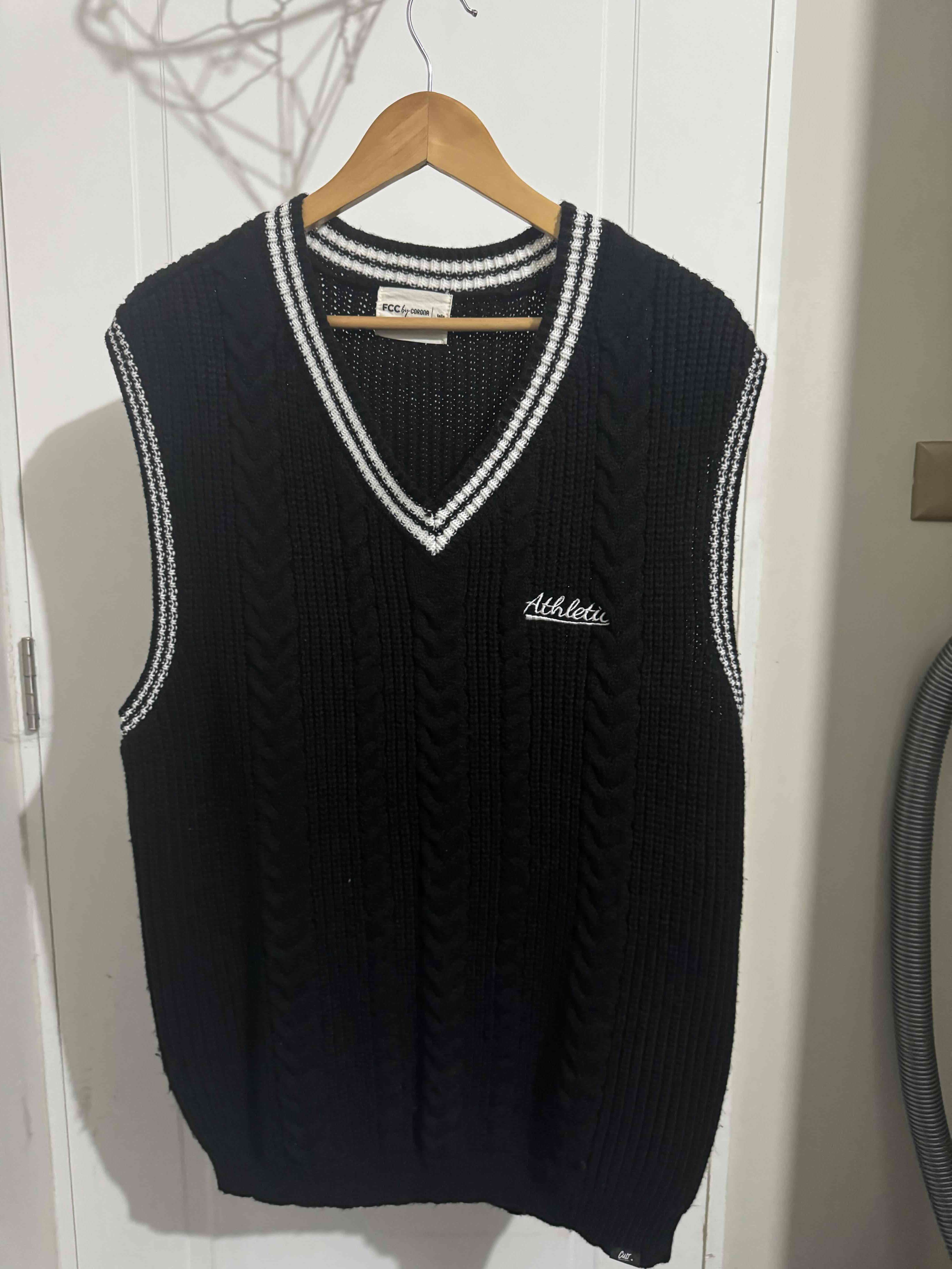 Chaleco sin mangas negro Athletu