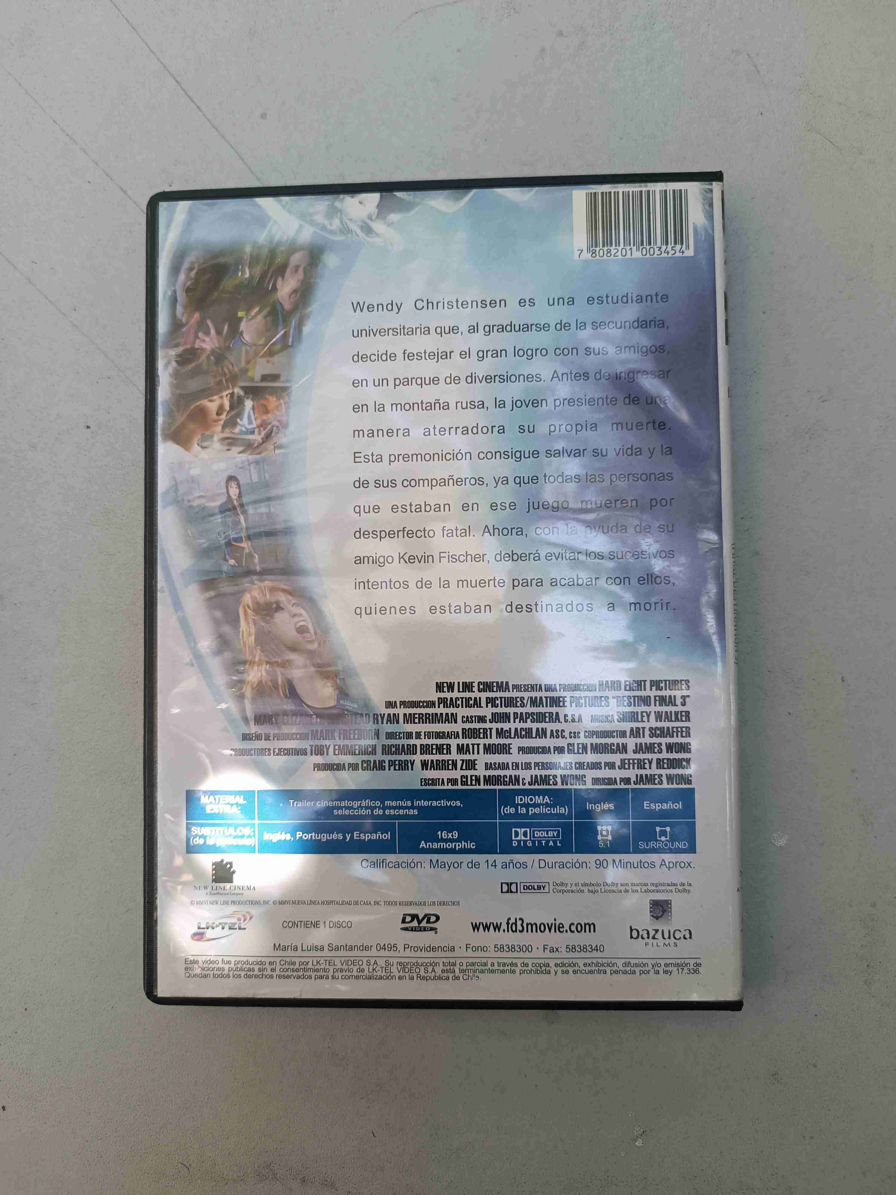 DVD Destino Final 3 - 3