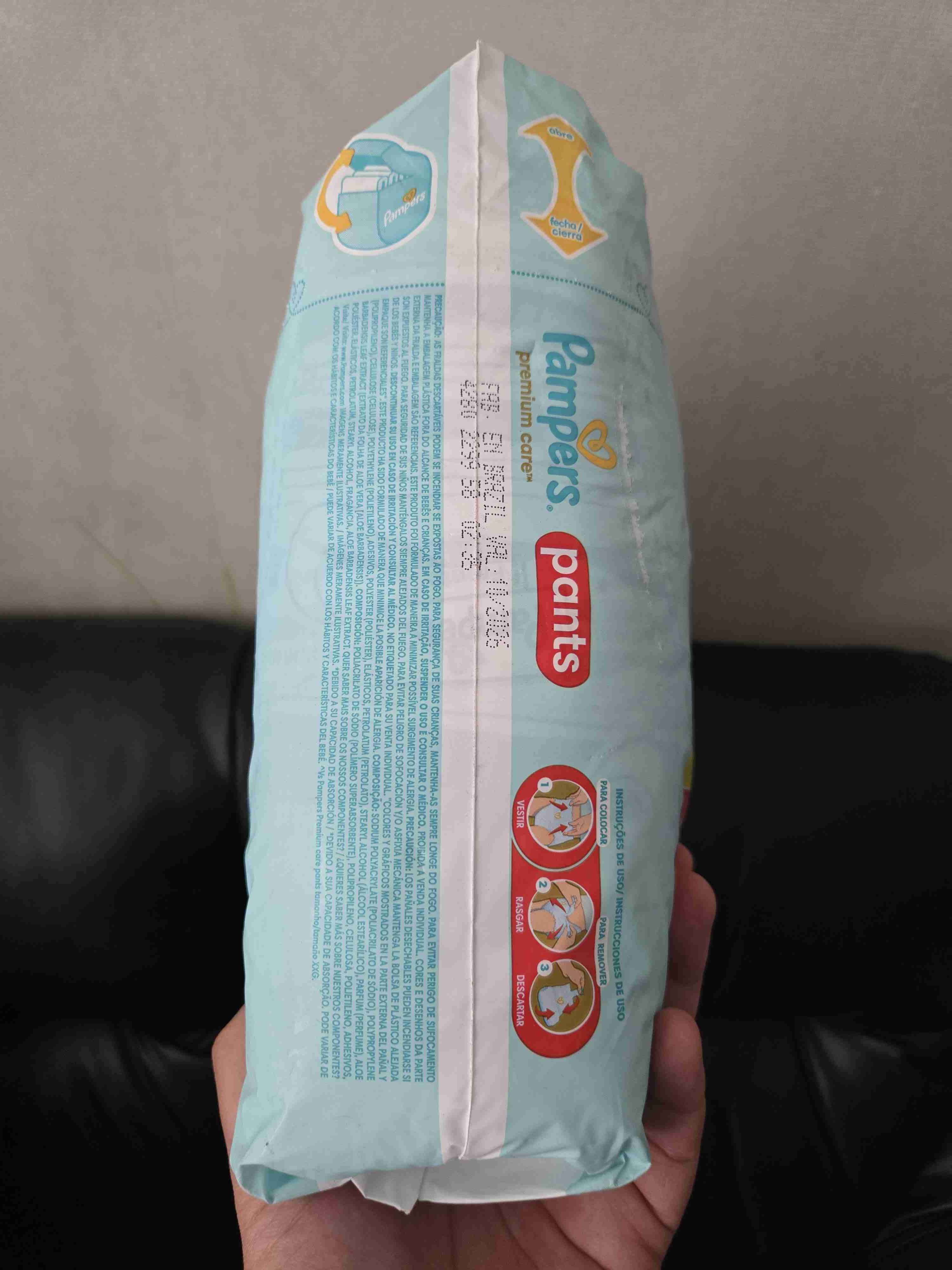 Pañales Pampers Premium Care XXXG - miniatura 3