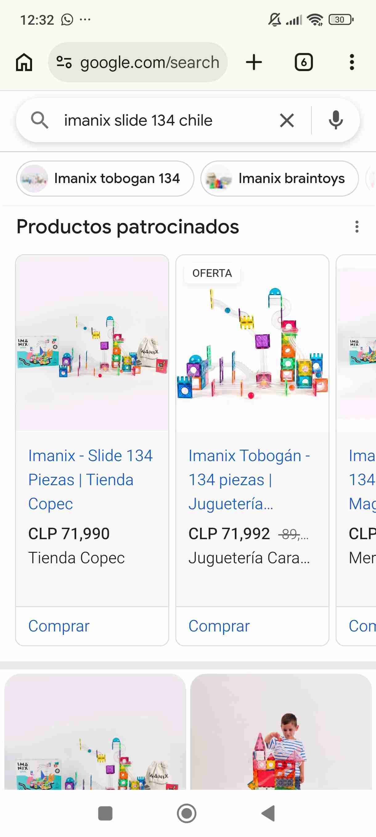 Juego de construcción IMANIX Slide 134 piezas - miniatura 2