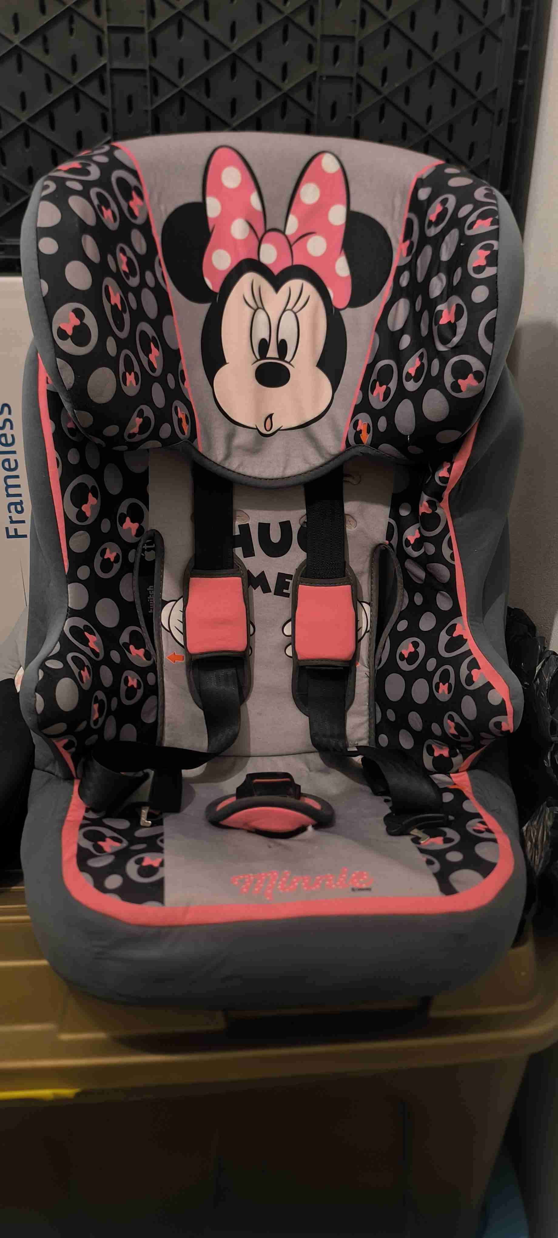Silla de auto Minnie Mouse
