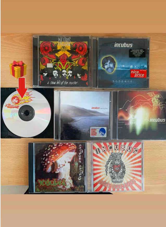 Colección de CDs de Incubus