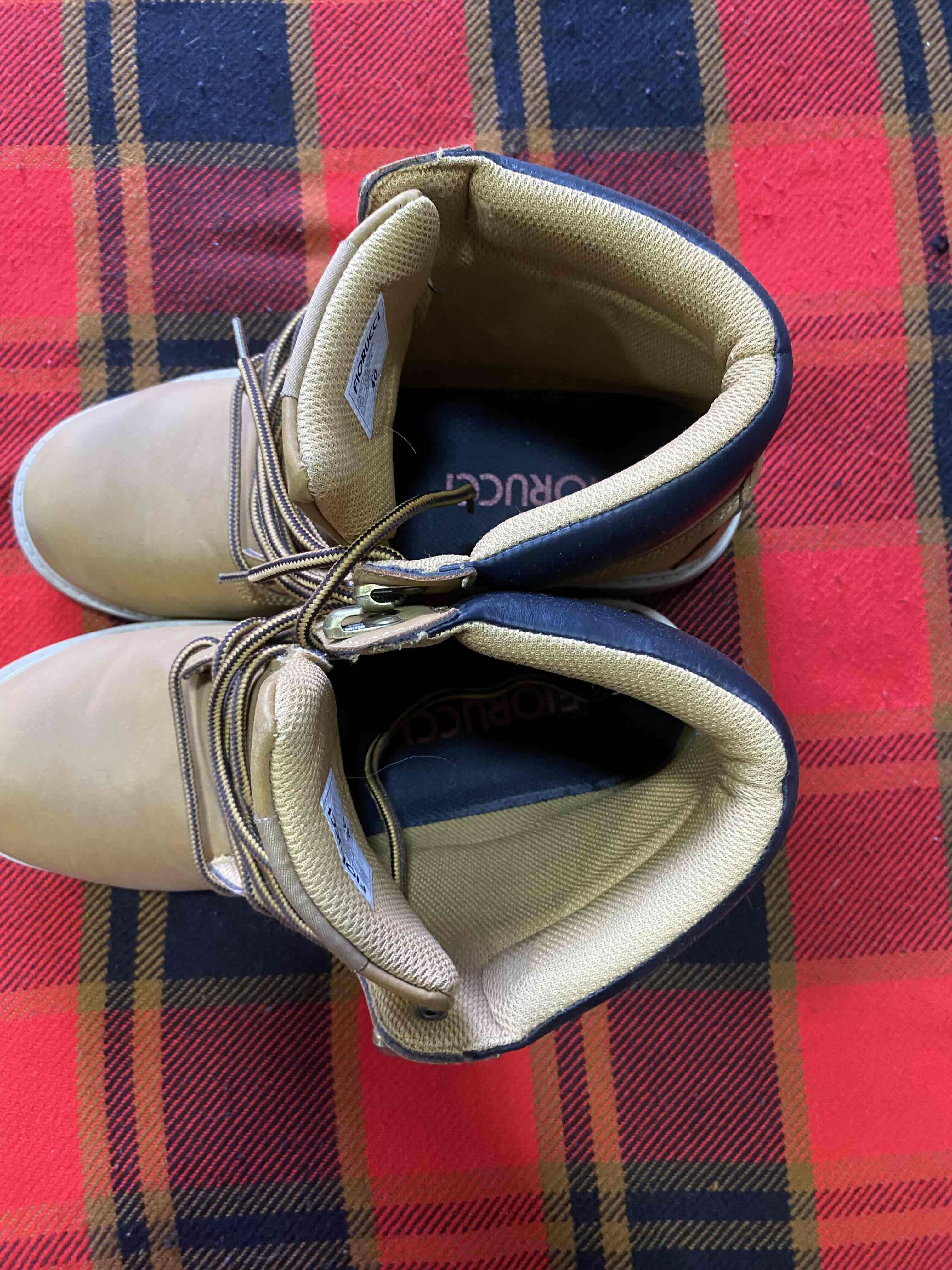 Botas marrones de cuero hombre fiorucci - 2