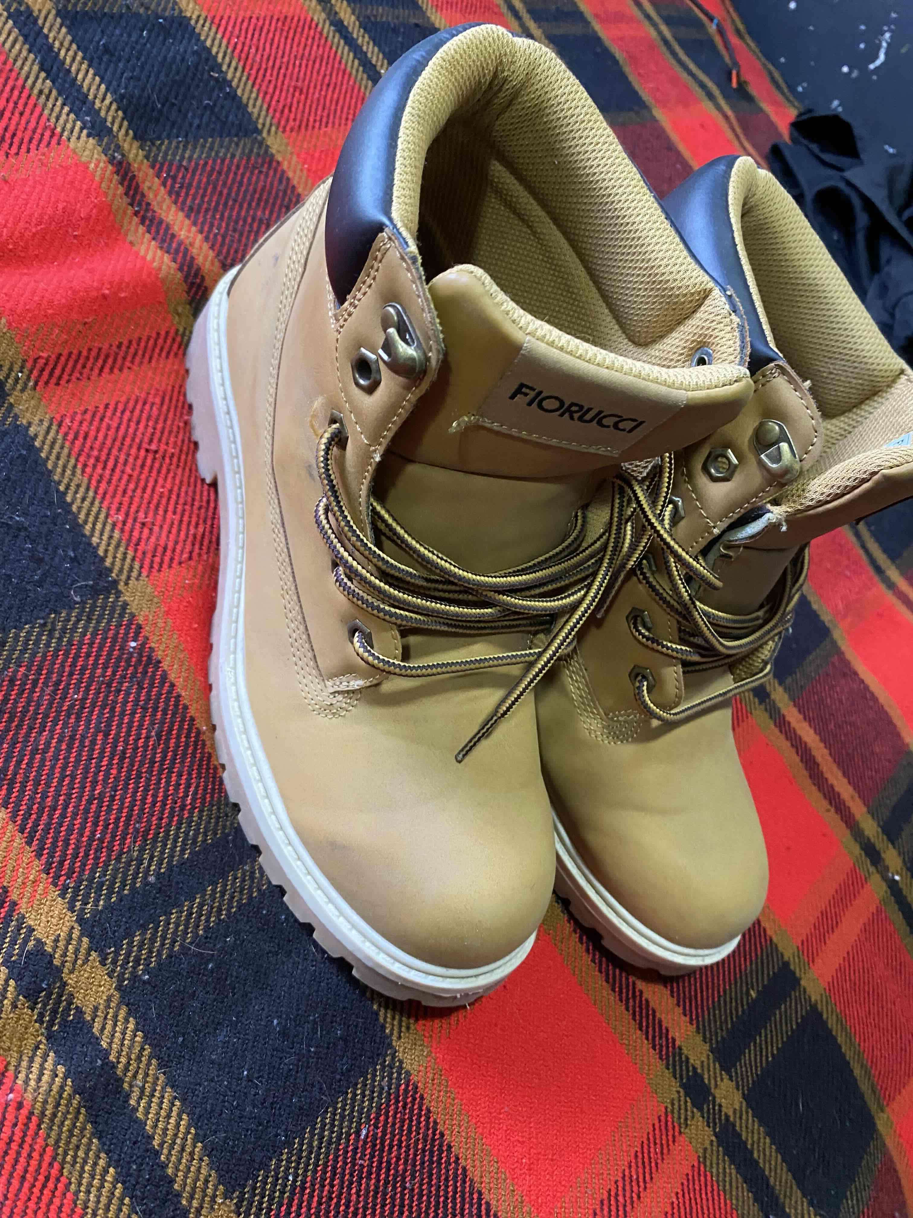 Botas marrones de cuero hombre fiorucci - 4