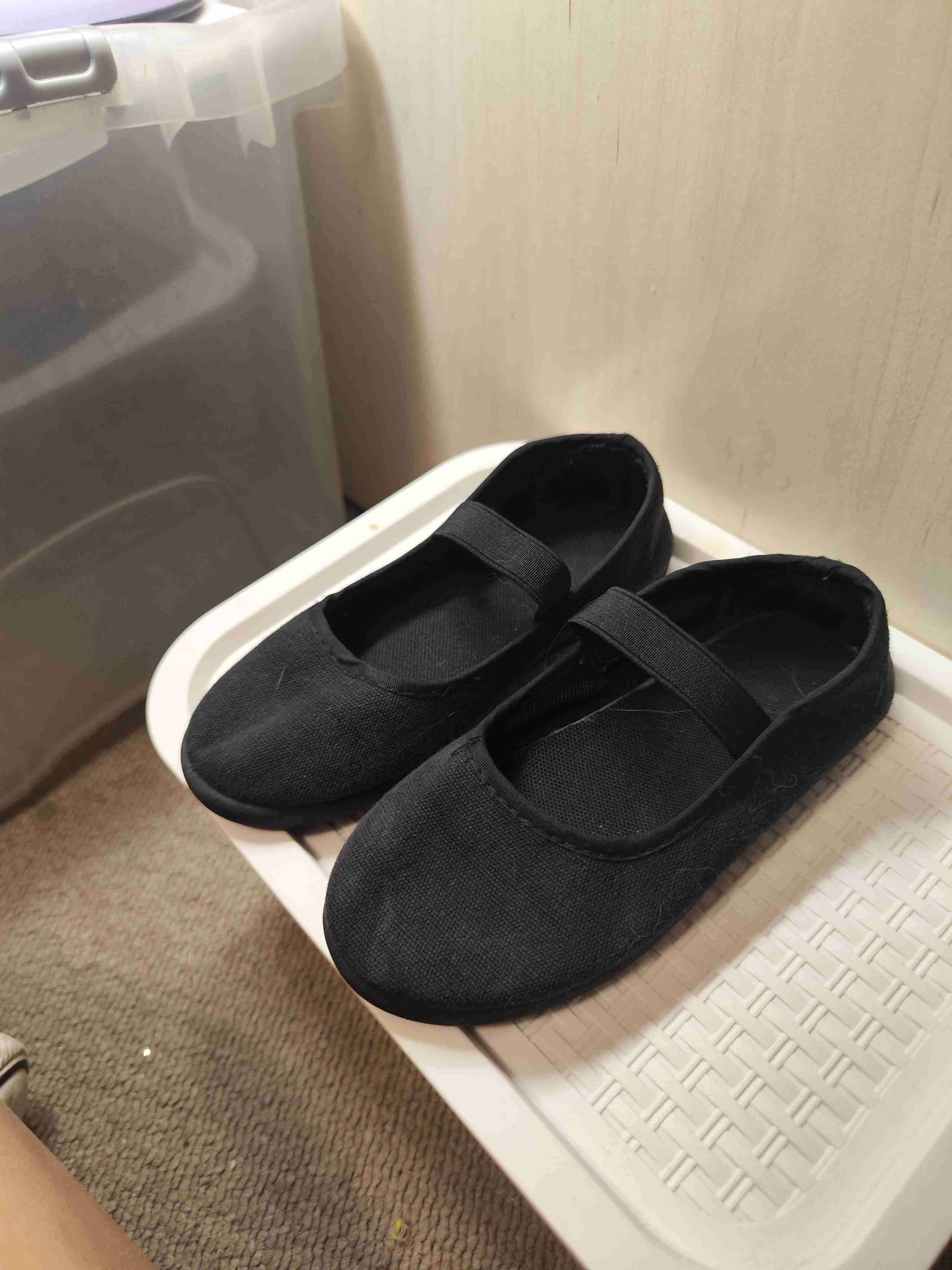 chinita/ ballerina negras para niña - miniatura 3