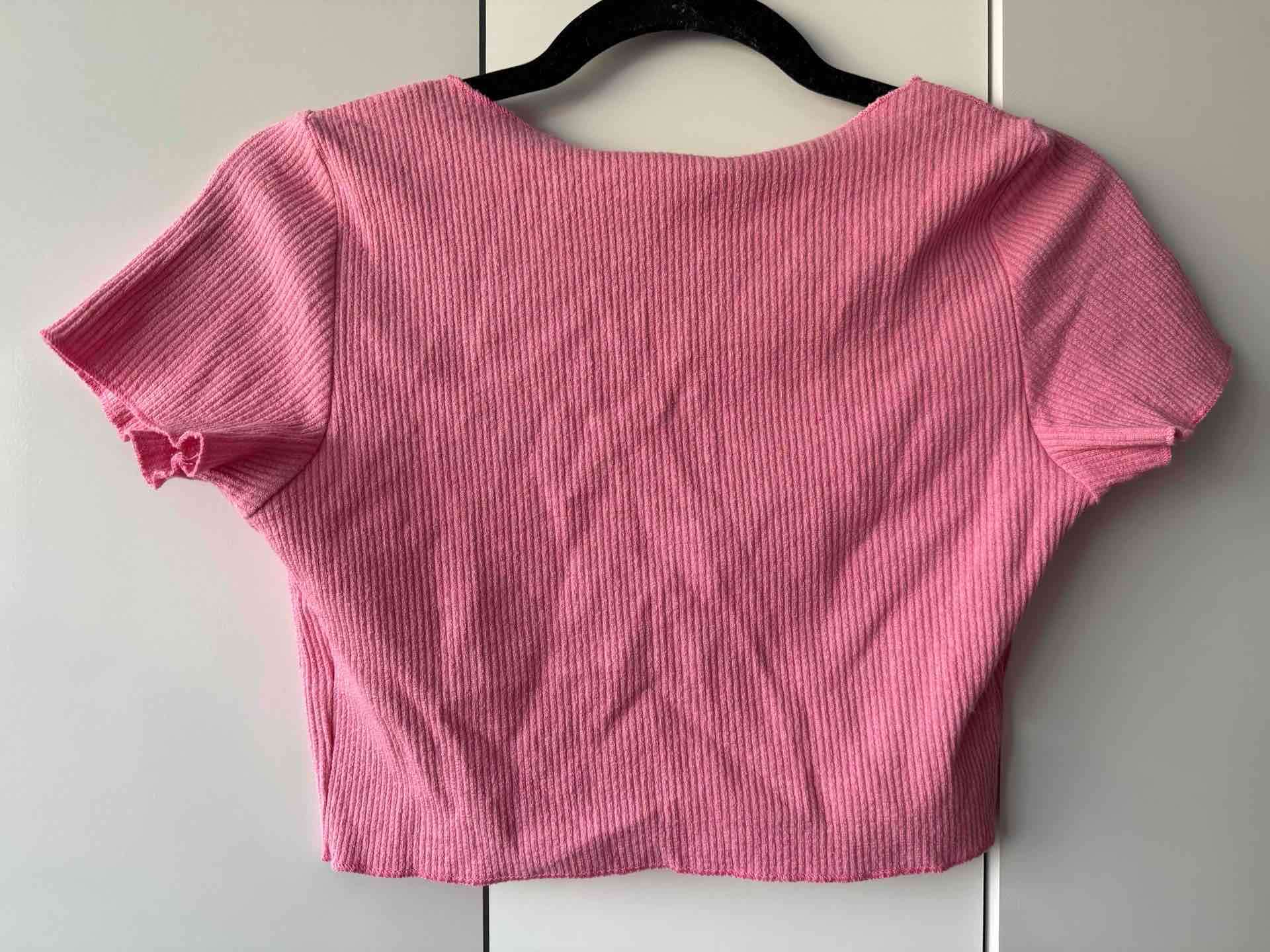 Top rosa con lazo frontal - miniatura 2