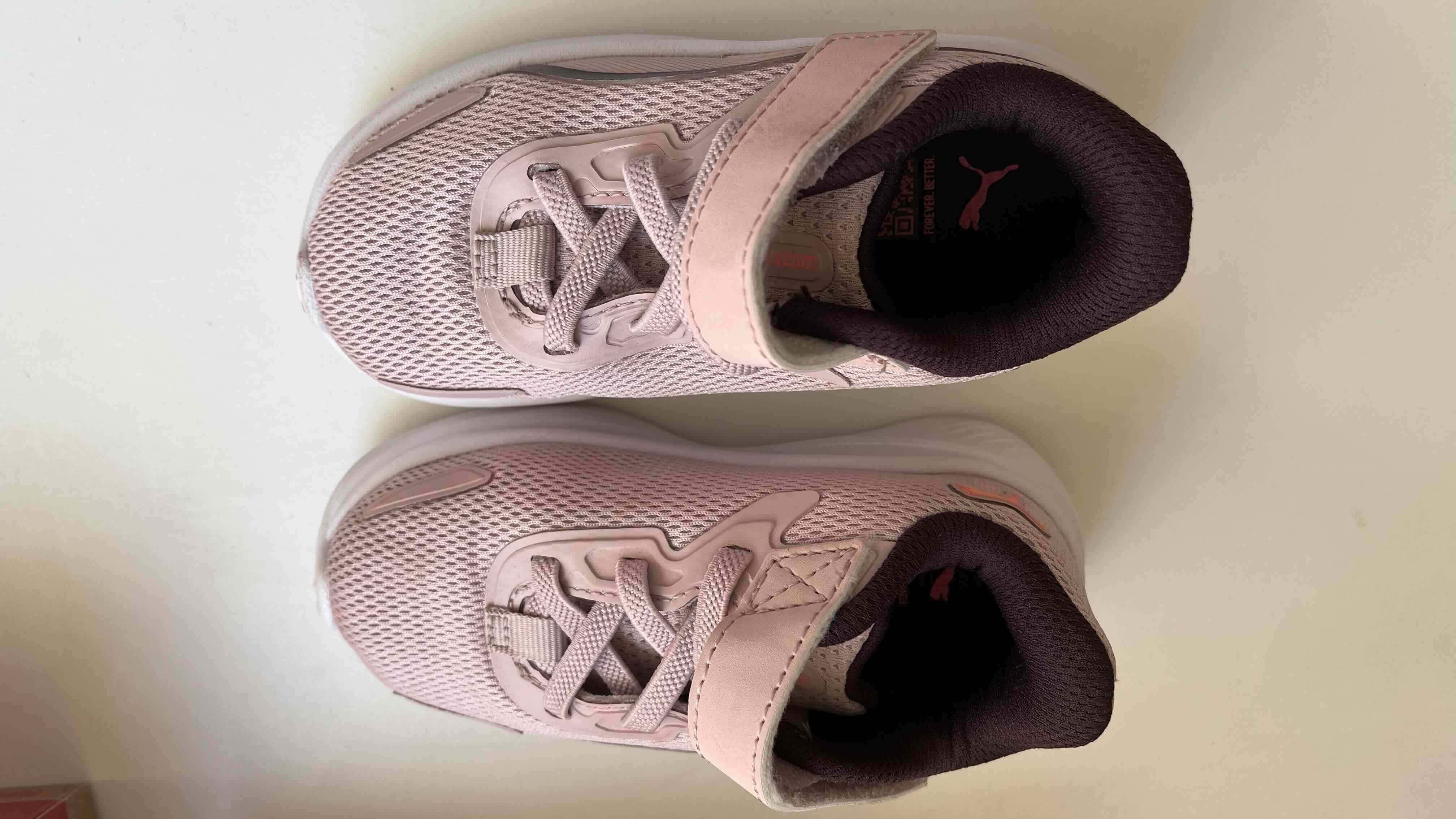 Zapatillas deportivas rosadadas de niña puma - miniatura 2