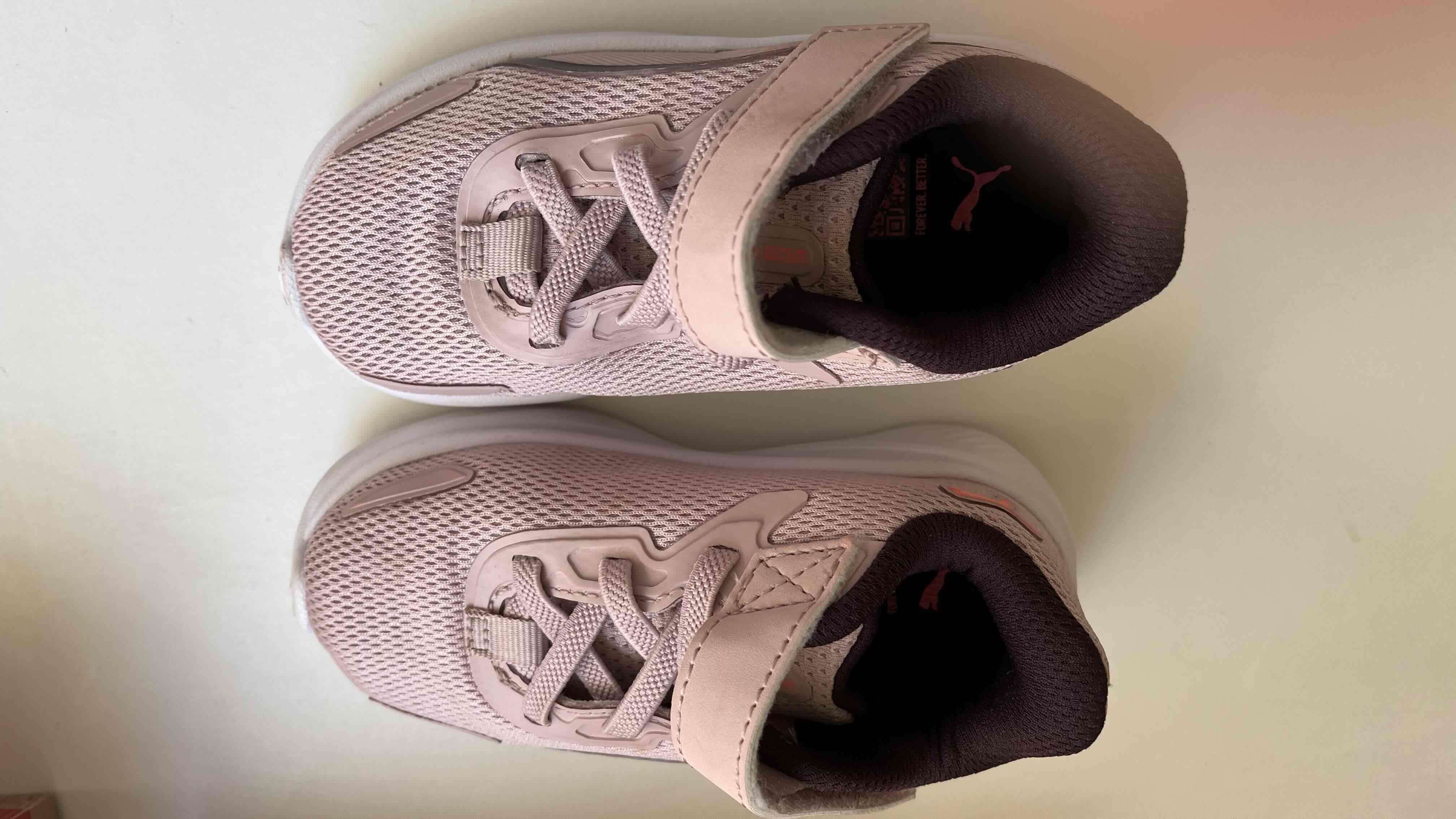 Zapatillas deportivas rosadadas de niña puma - miniatura 3