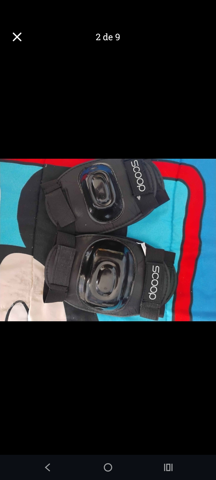 Set patines verdes con protección - miniatura 2