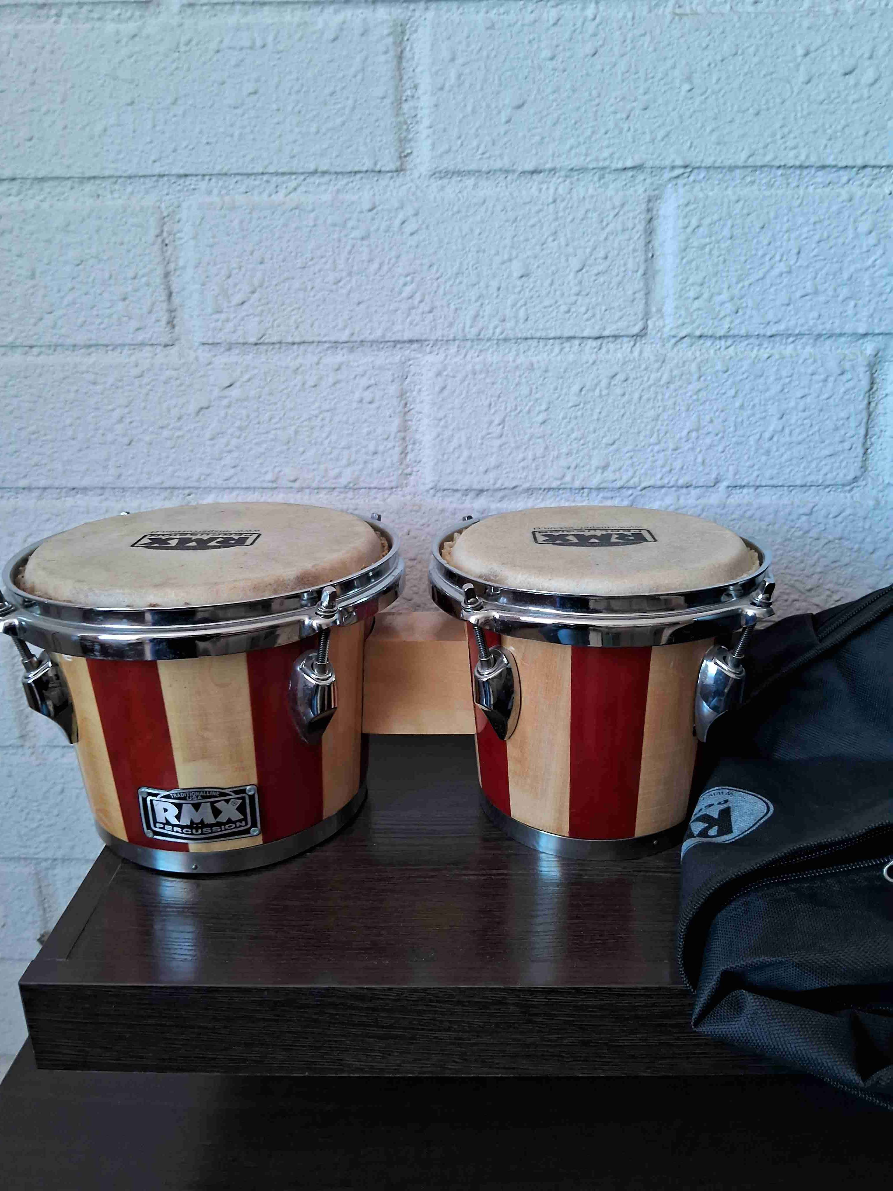 Bongos RMX de madera y metal