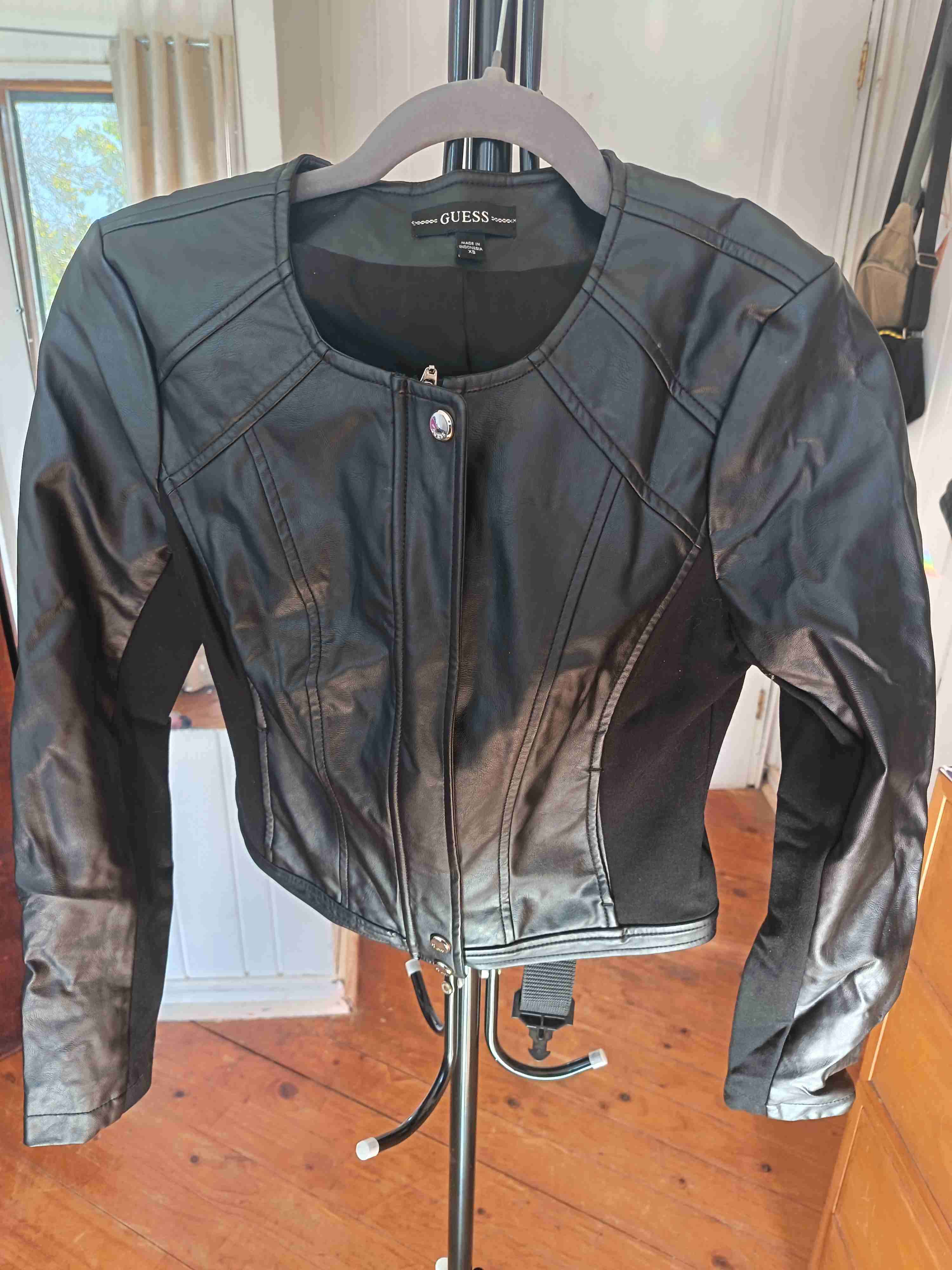 Chaqueta eco-cuero XS