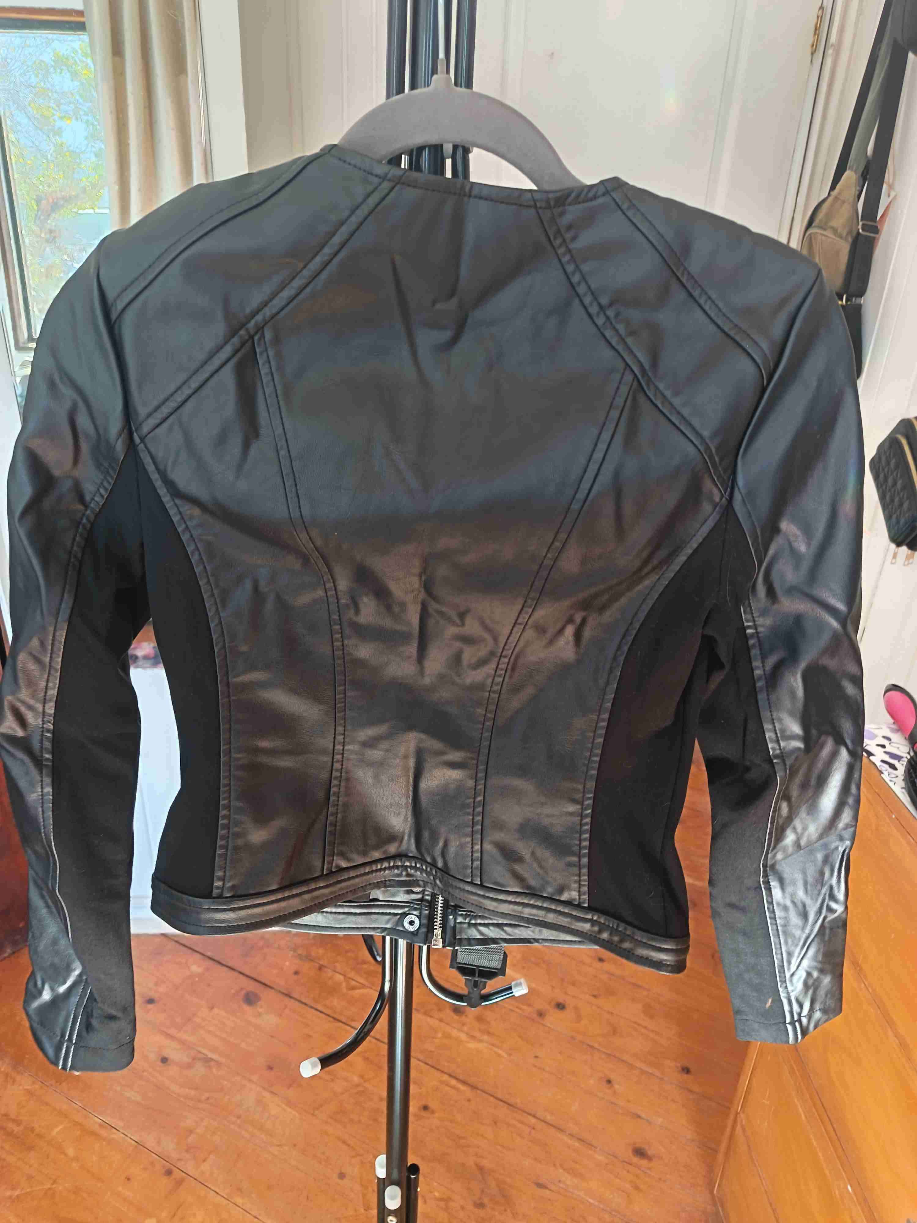 Chaqueta eco-cuero XS - miniatura 2