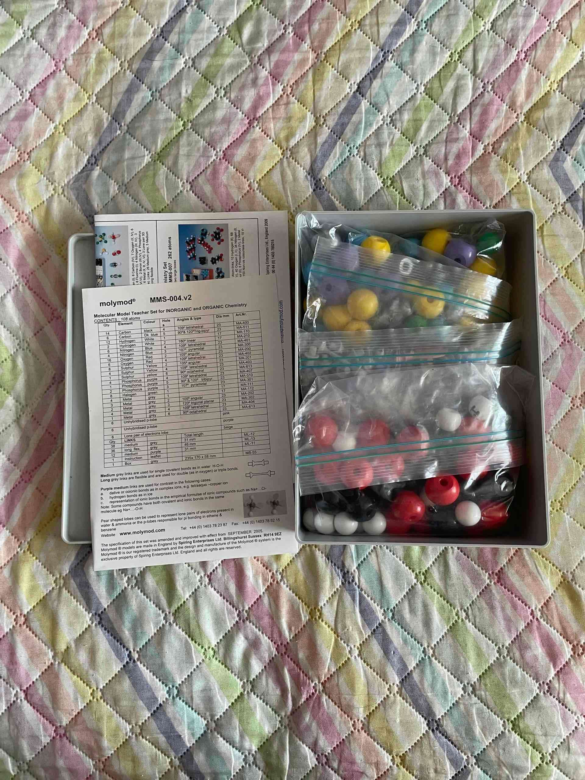 Modelo Molecular: Estructura Orgánica / Inorgánica - miniatura 2