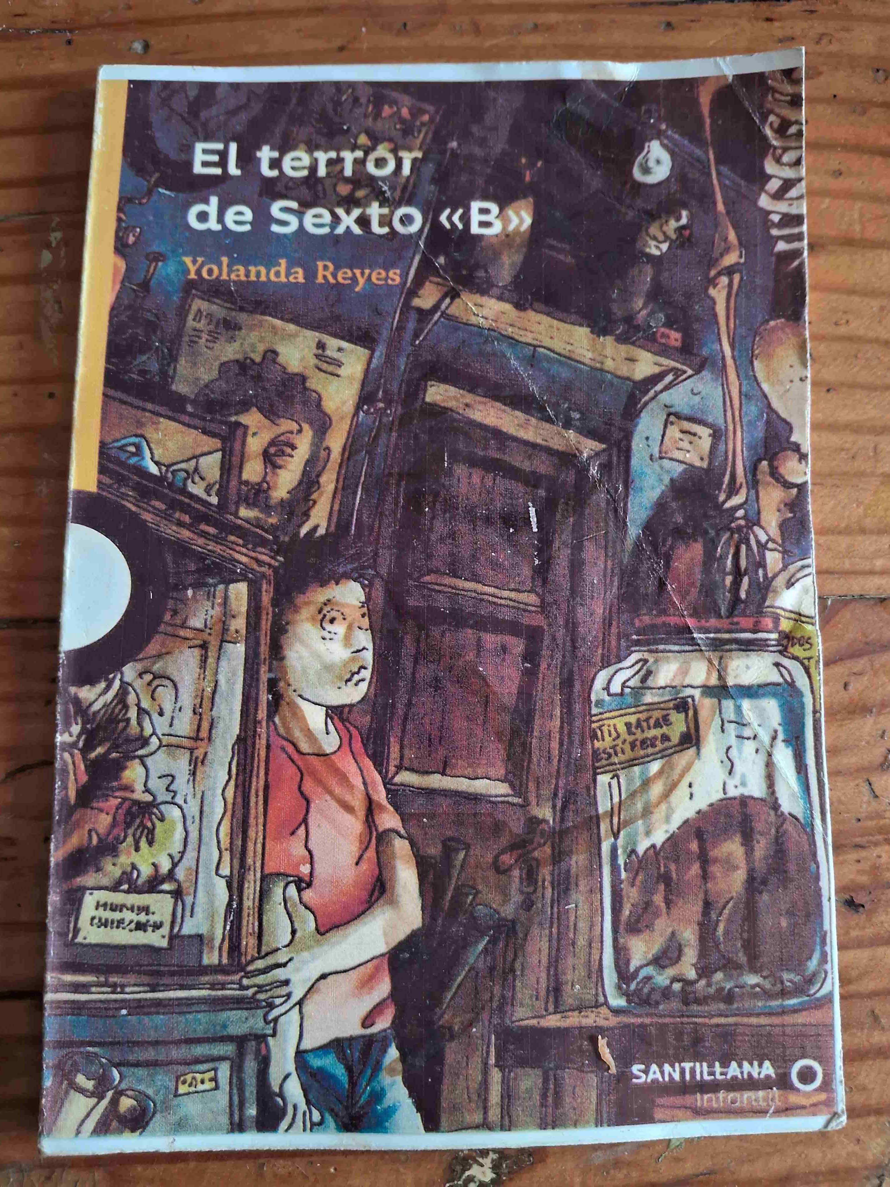 Libro "El terror de Sexto B"