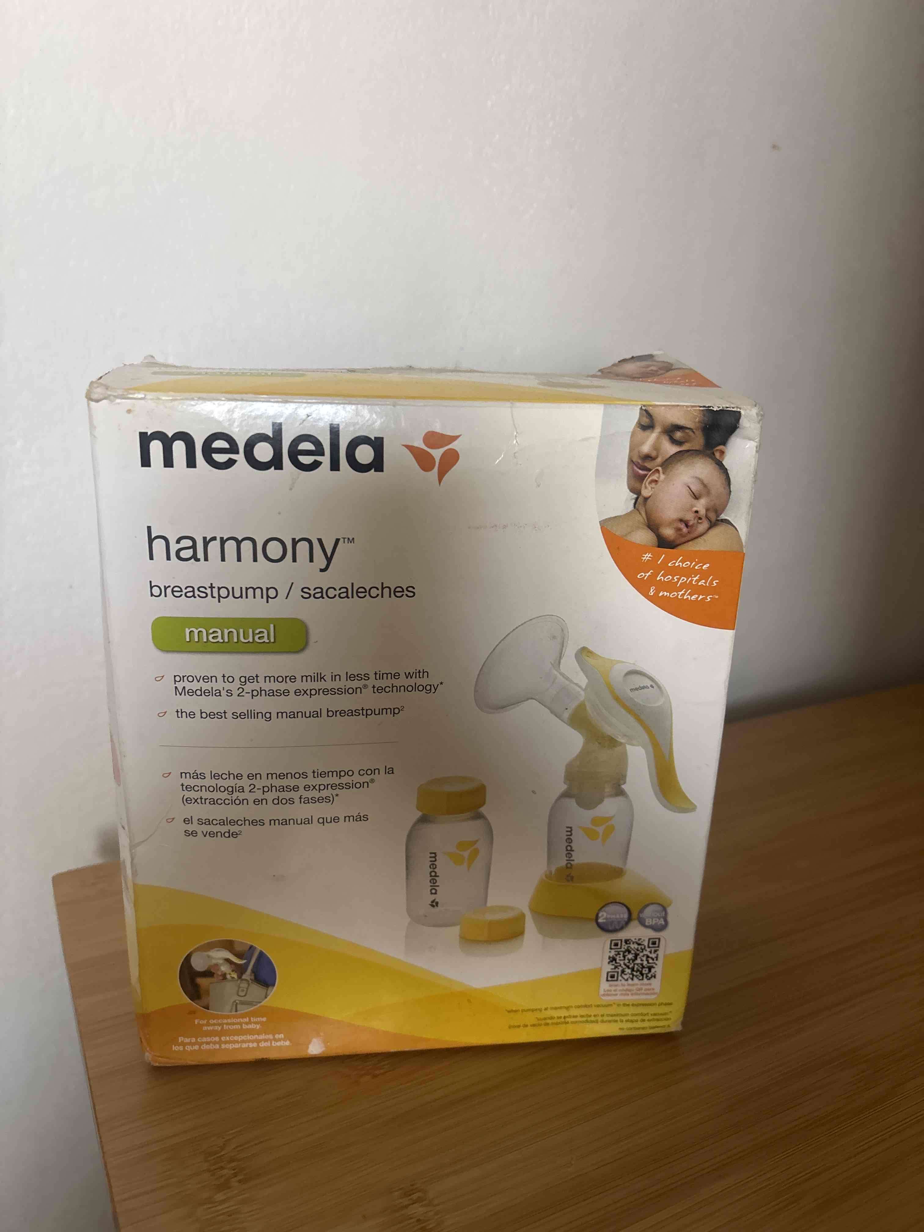 Sacaleches manual Medela Harmony