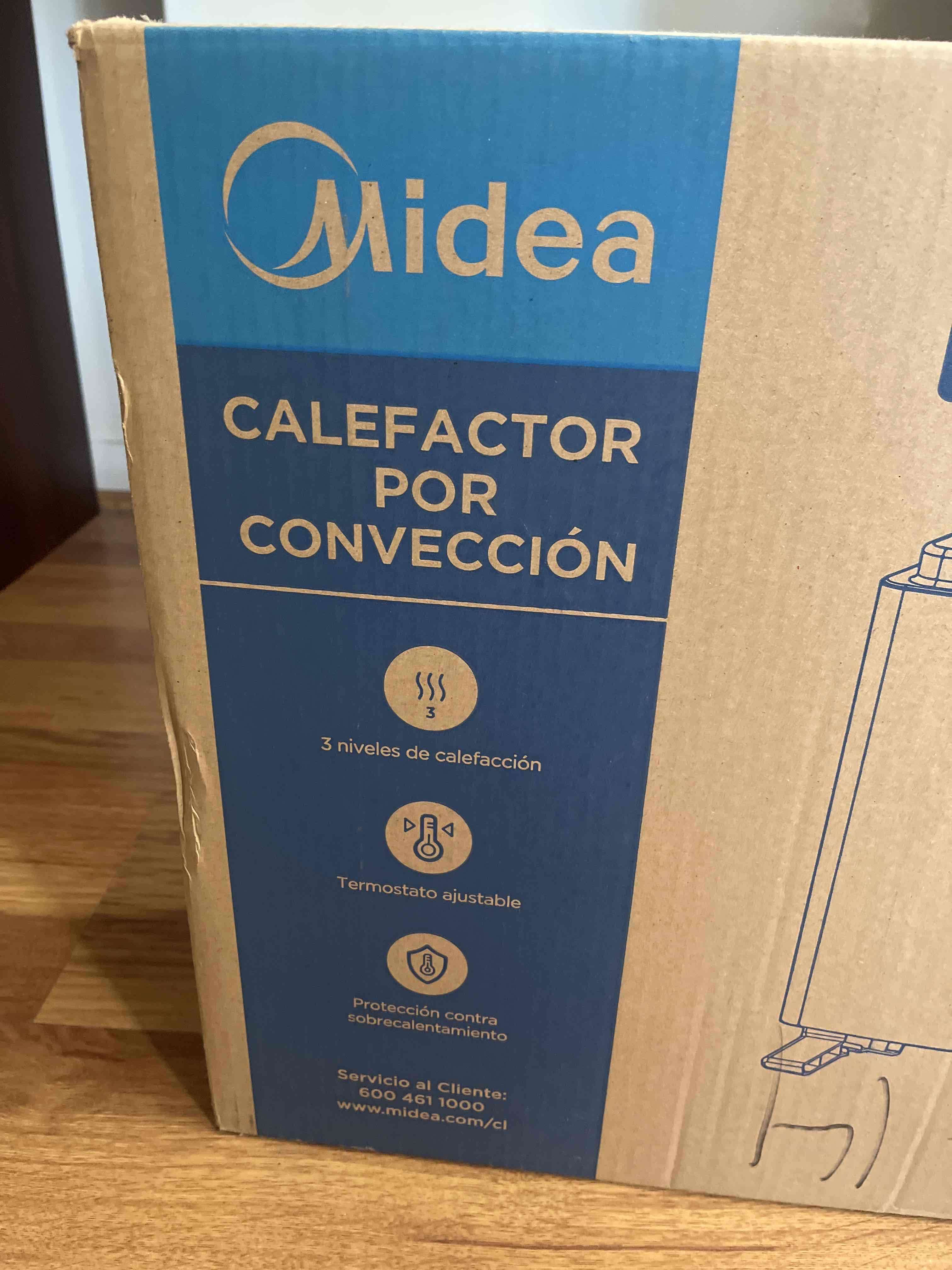 Calefactor convector Midea como nuevo - miniatura 2