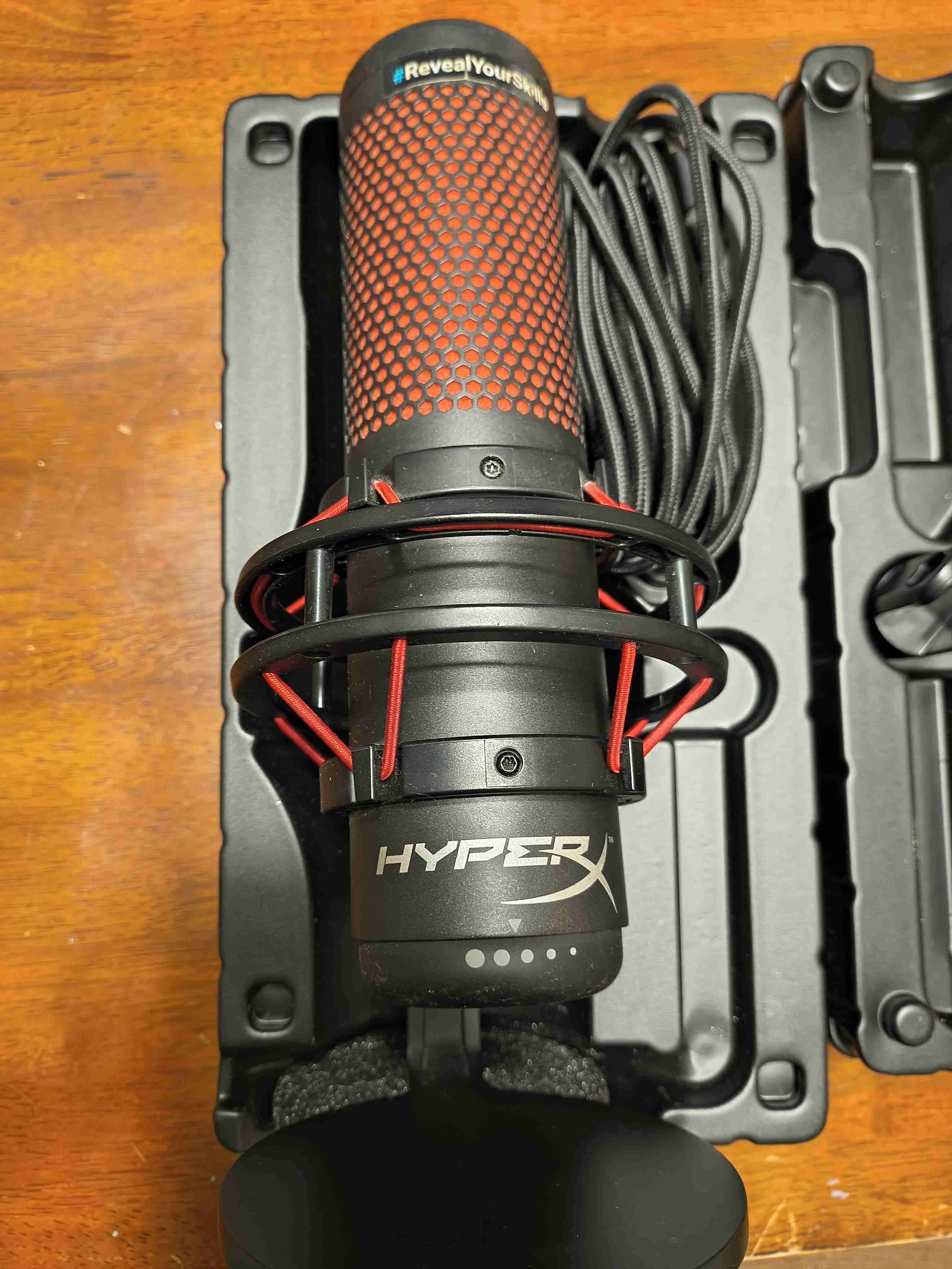 Micrófono USB HyperX QuadCast - miniatura 3