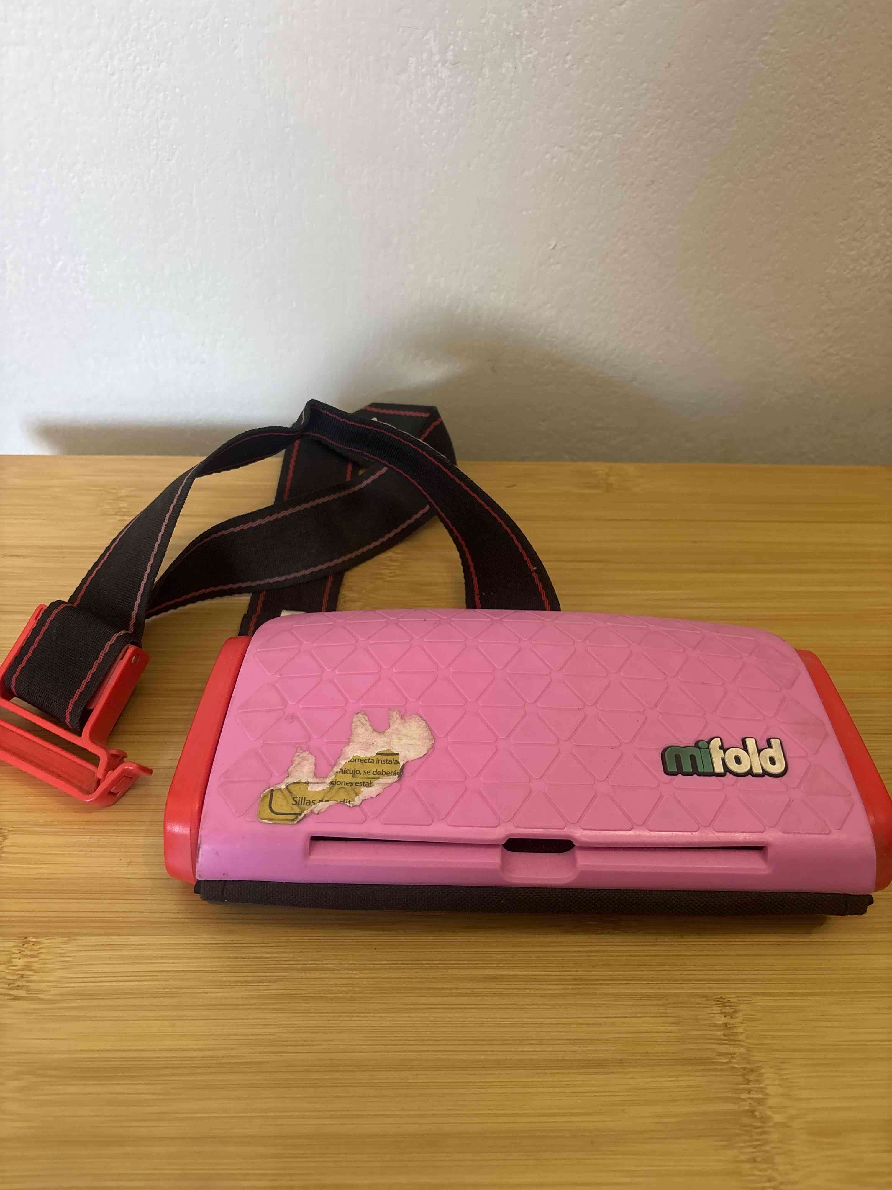 Asiento elevador mifold rosa - miniatura 4