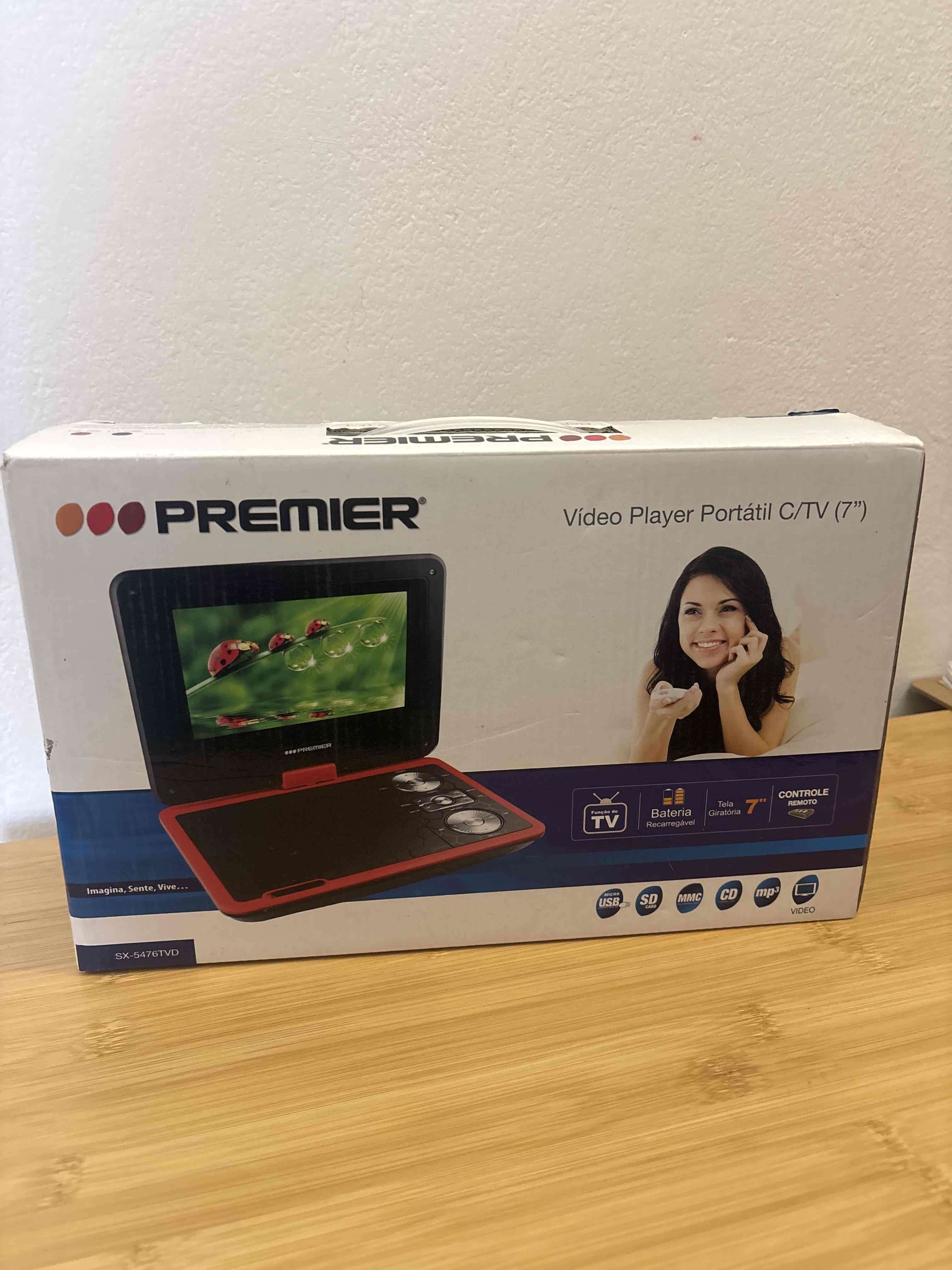 Video Player Portátil Premier 7 pulgadas
