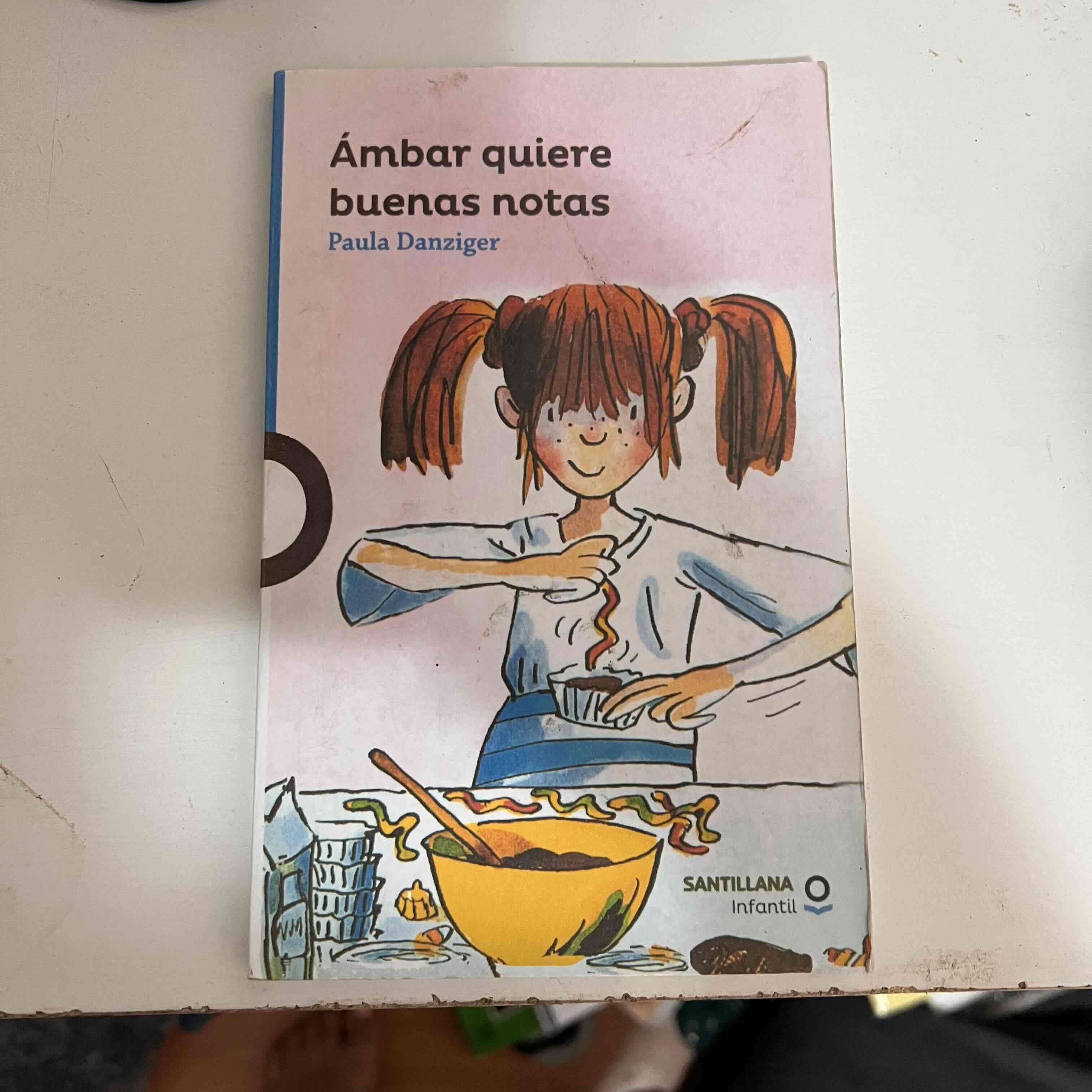Libro Ámbar quiere buenas notas