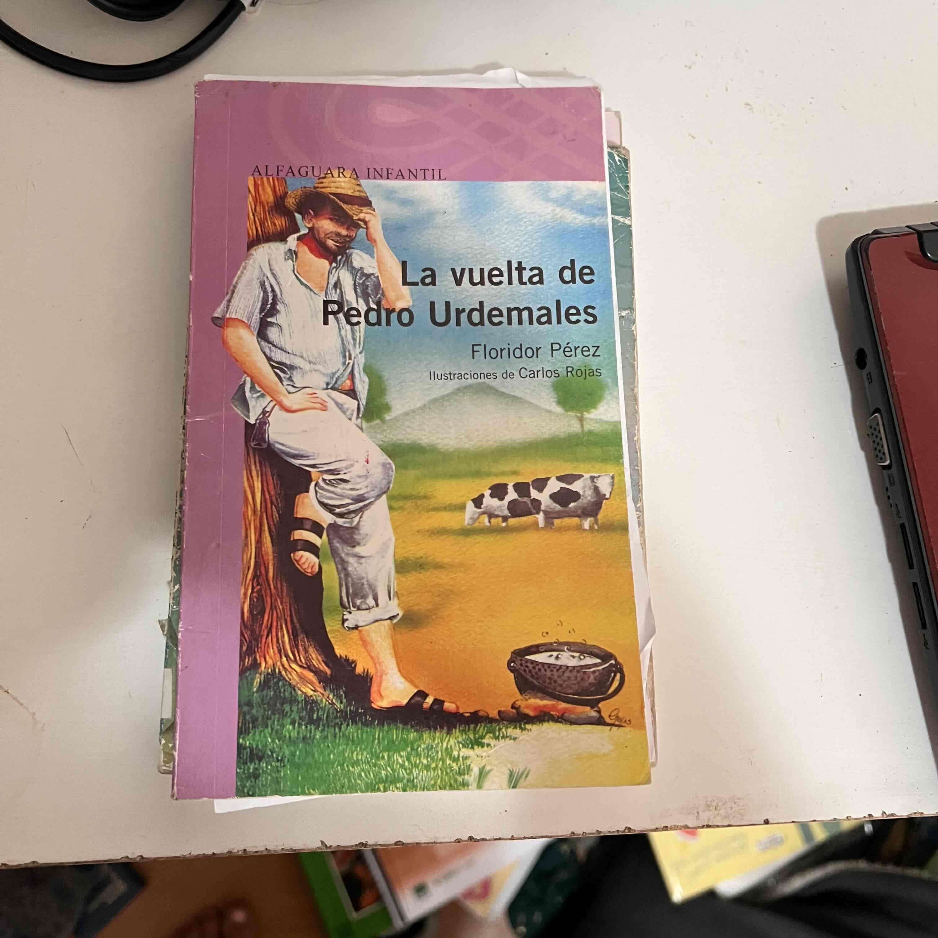Libro 'La vuelta de Pedro Urdemales'