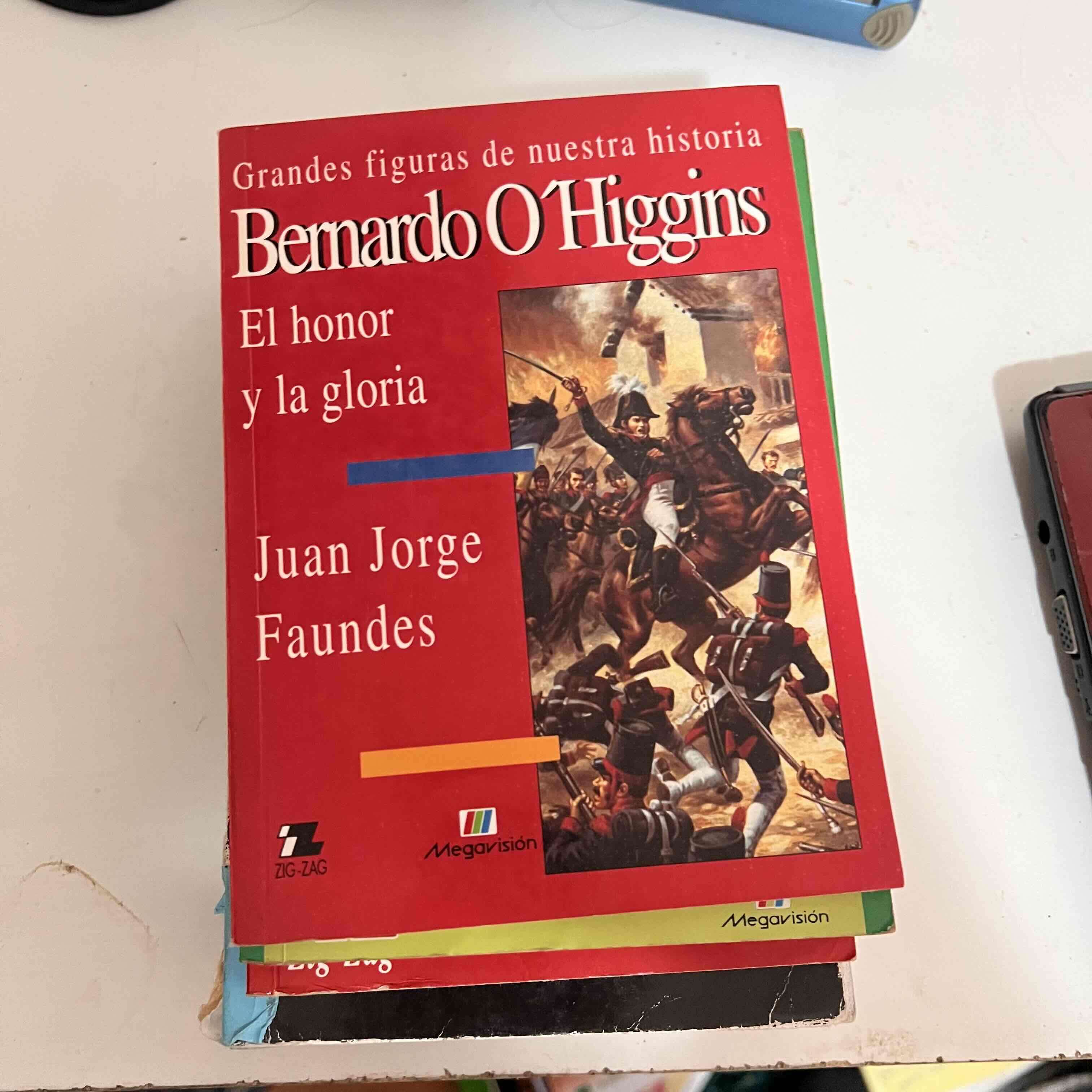 Libro Bernardo O'Higgins