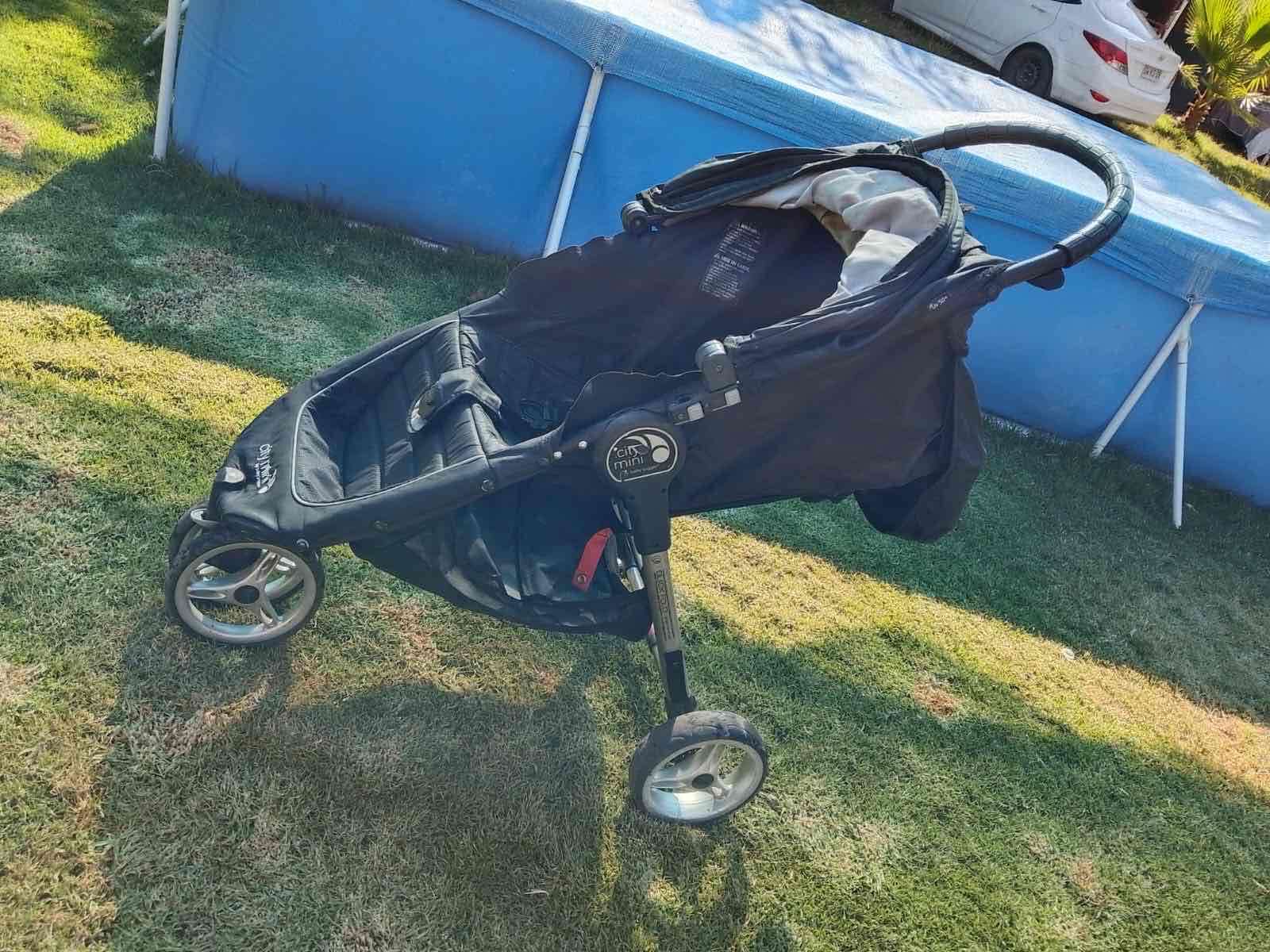 Coche de bebé City Mini negro - miniatura 5