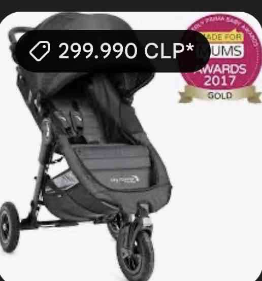 Coche de bebé City Mini negro - miniatura 6