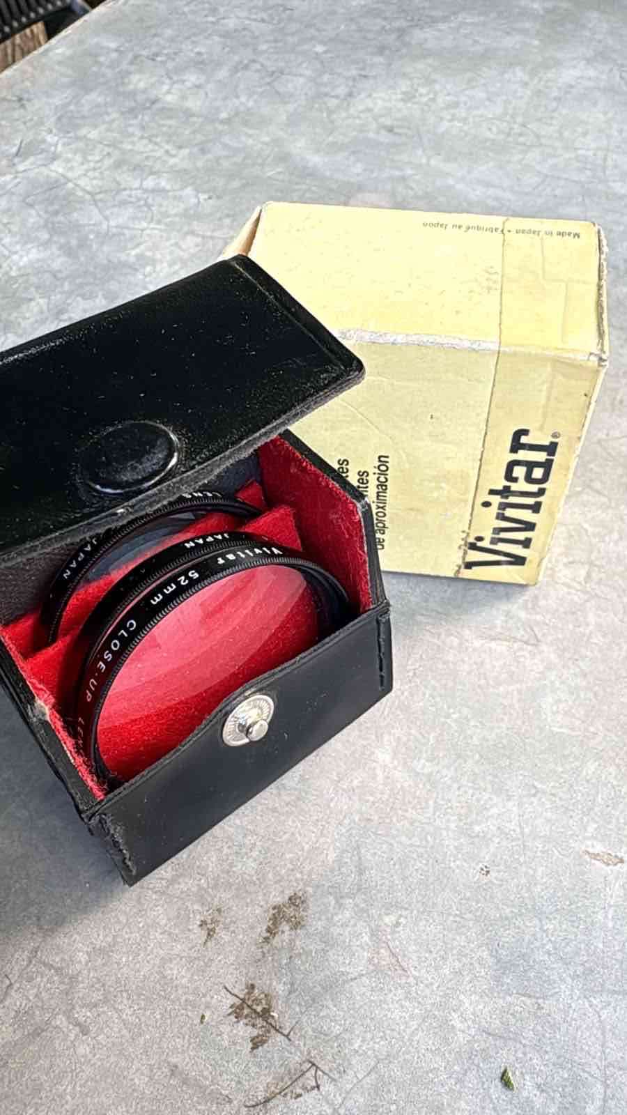 Filtros de aproximación Vivitar 52mm