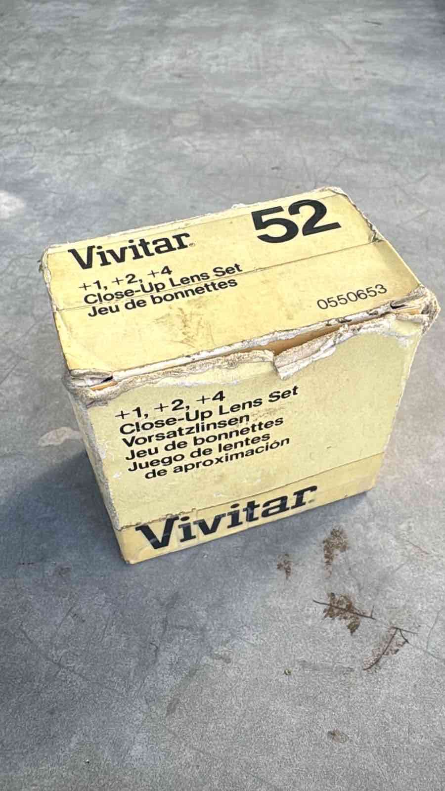 Filtros de aproximación Vivitar 52mm - 2