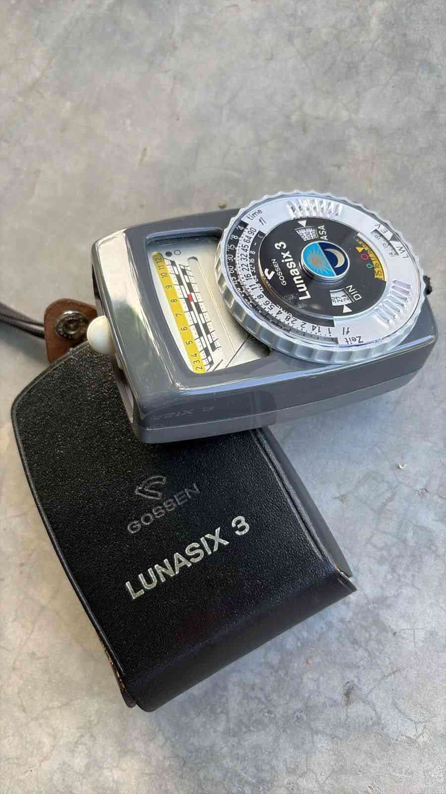 Fotómetro Gossen Lunasix 3