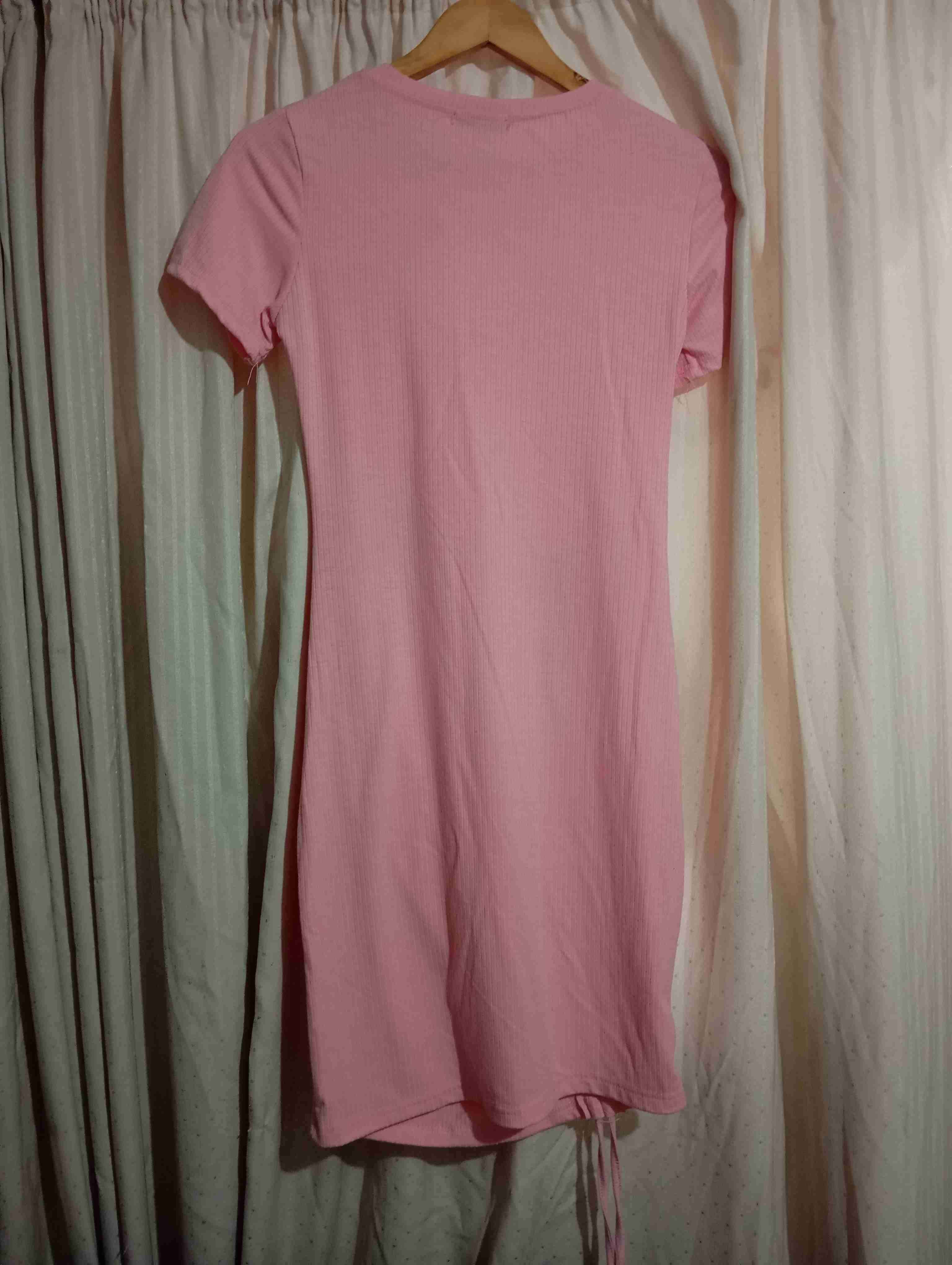 Vestido rosa ajustado Z&M talla estándar - 2