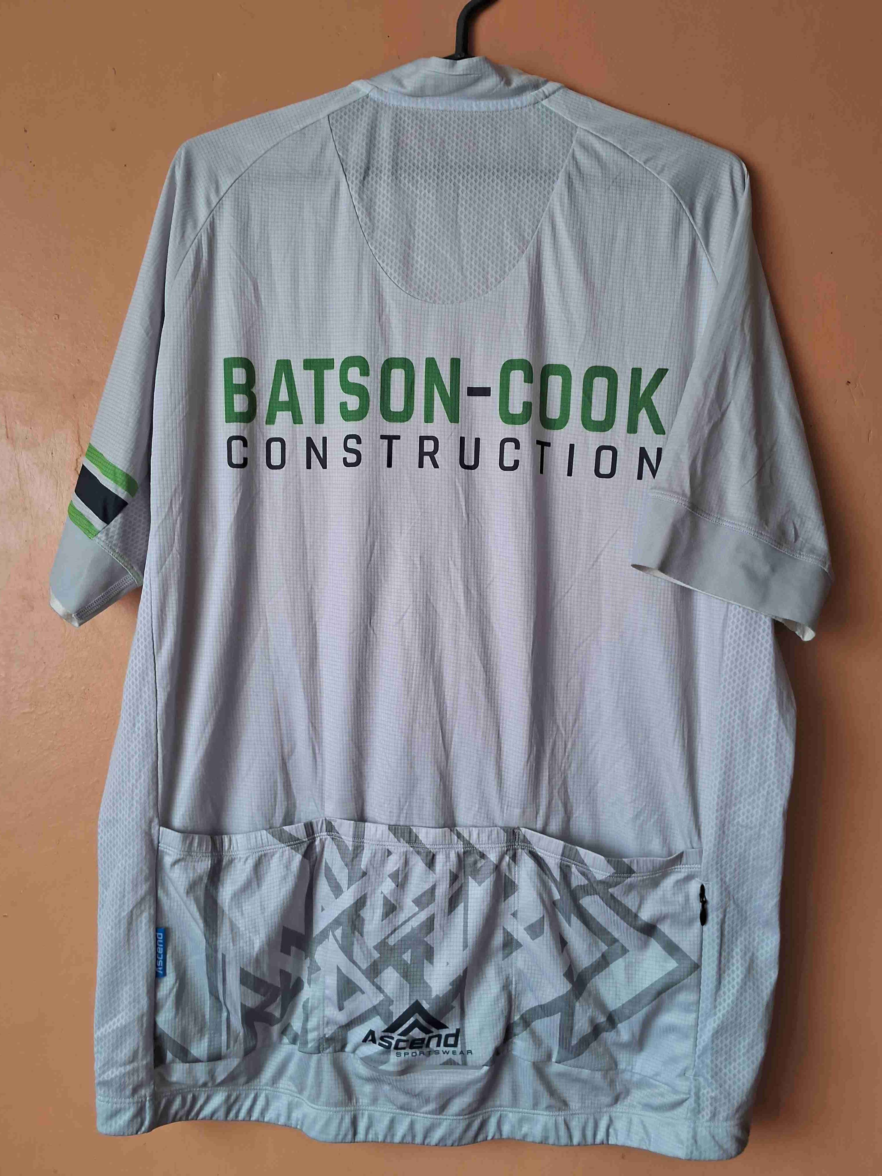 Polera de ciclismo Ascend blanca - miniatura 2