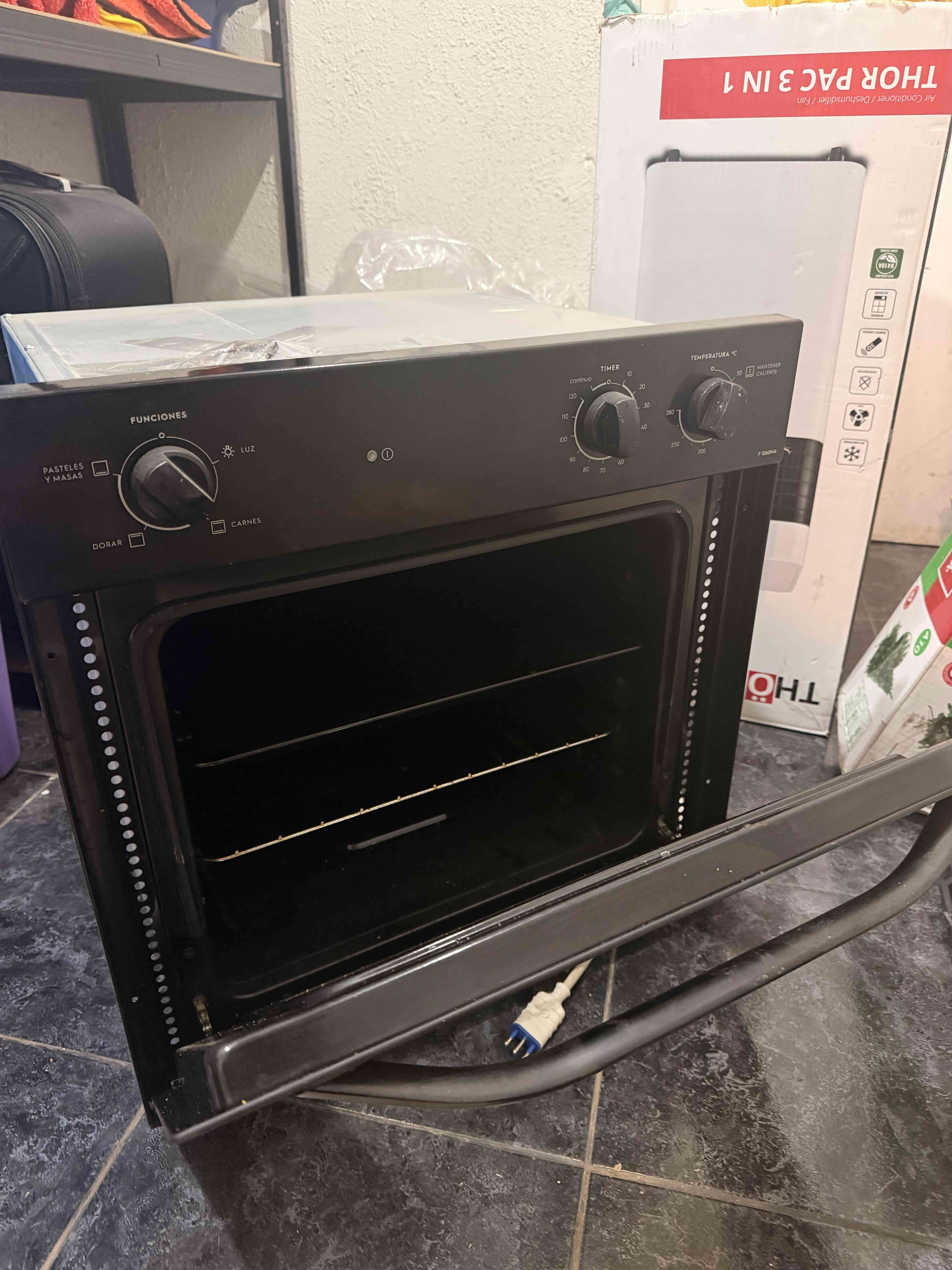 Horno eléctrico Fensa negro - miniatura 2