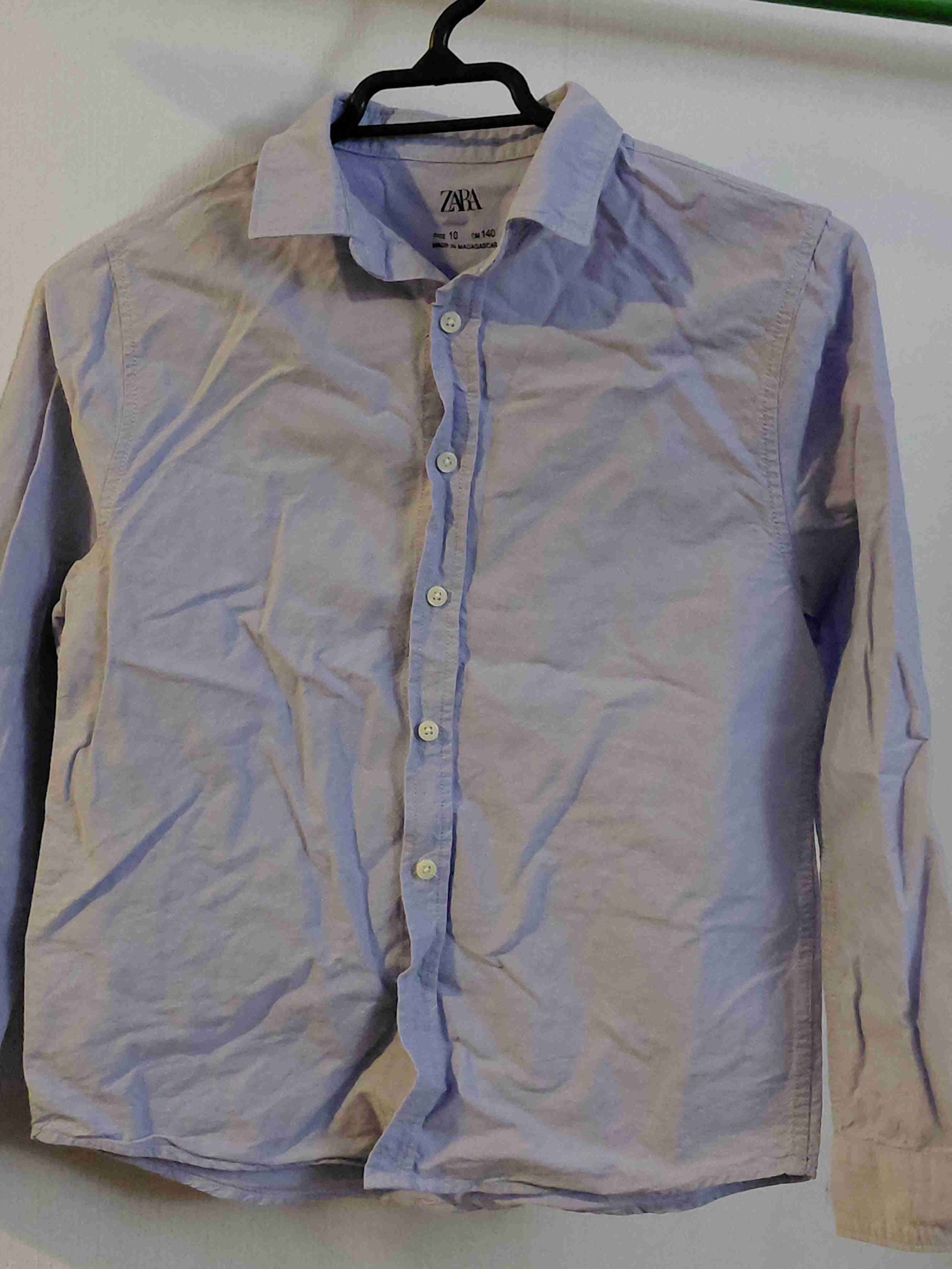 Camisa azul Zara para niño