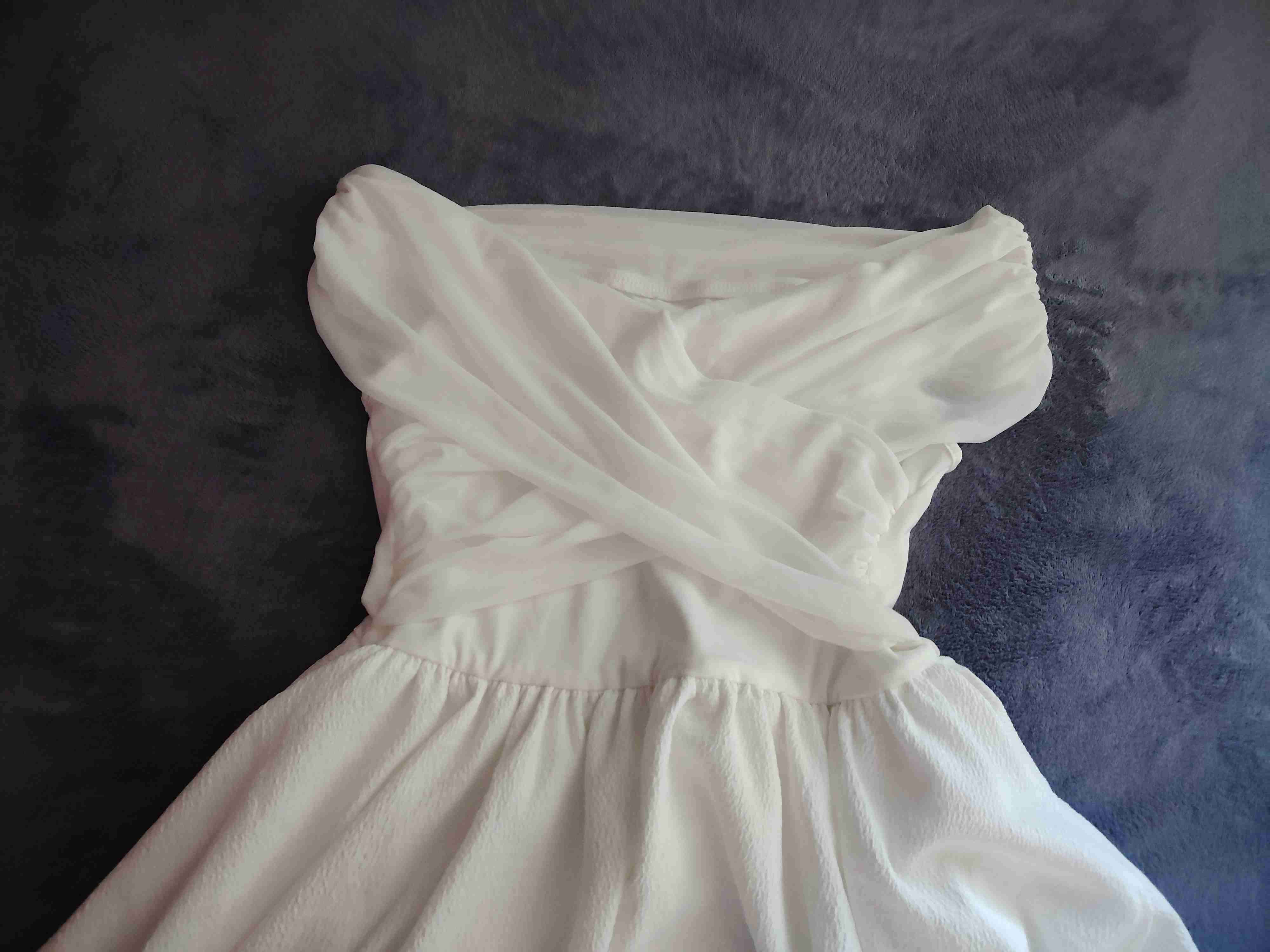 Vestido blanco elegante